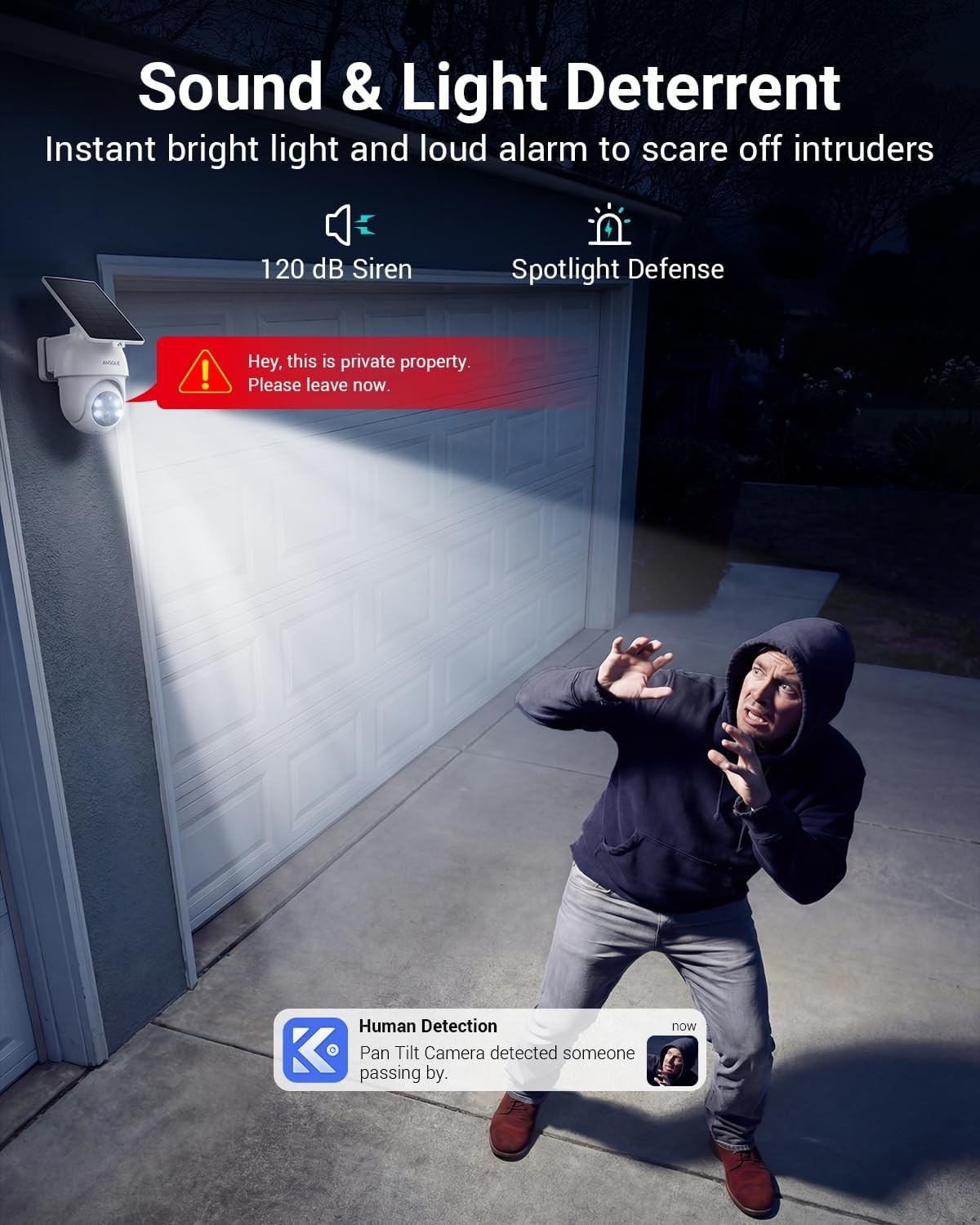 Comprehensive Home Security Kit – 4 Solar Cameras with Voice and Remote Features
