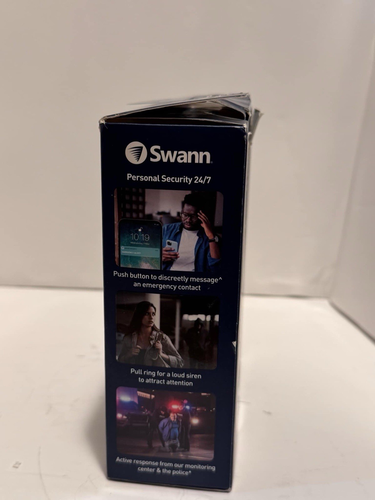 Swann Personal Alarm Kit Mobile Security On The Go (Damaged Box)