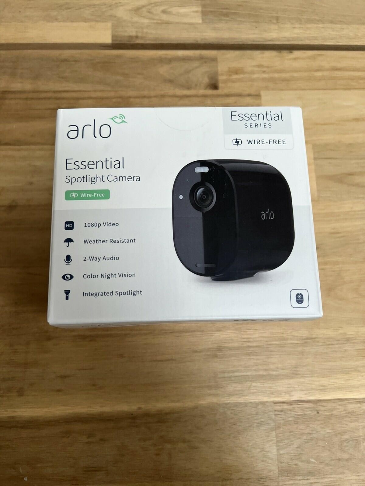 Arlo VMC2030B Essential Spotlight Wireless Camera (New)