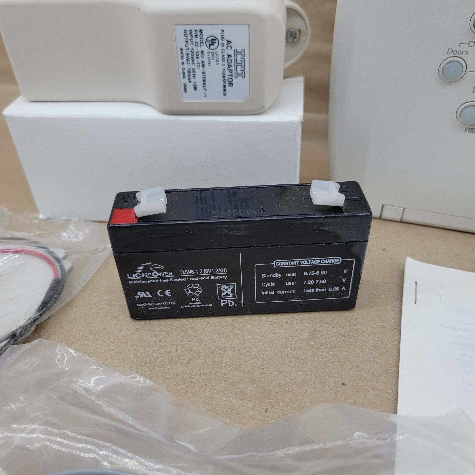 GE Simon 3 Security System Control Panel Starter Kit Speaker System Touchtalk