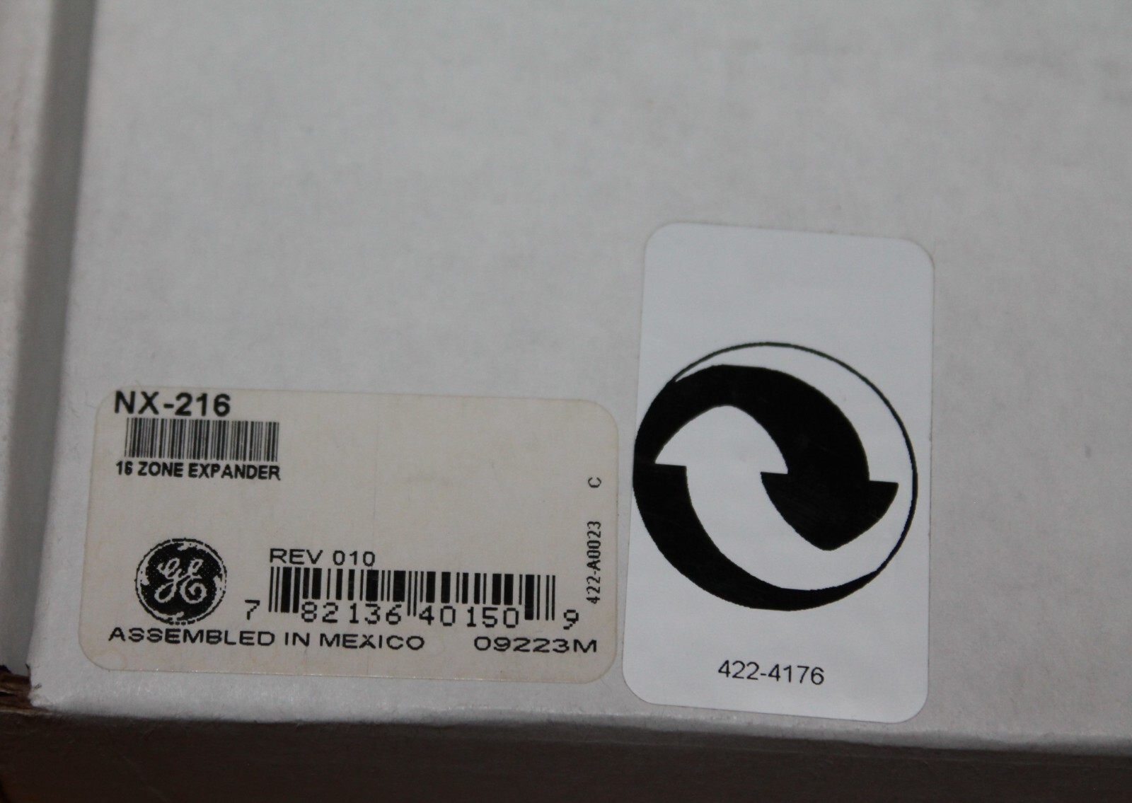 GE Interlogix UTC Caddx-Caddi Controls NX-216E Security 16-Zone Expander Module