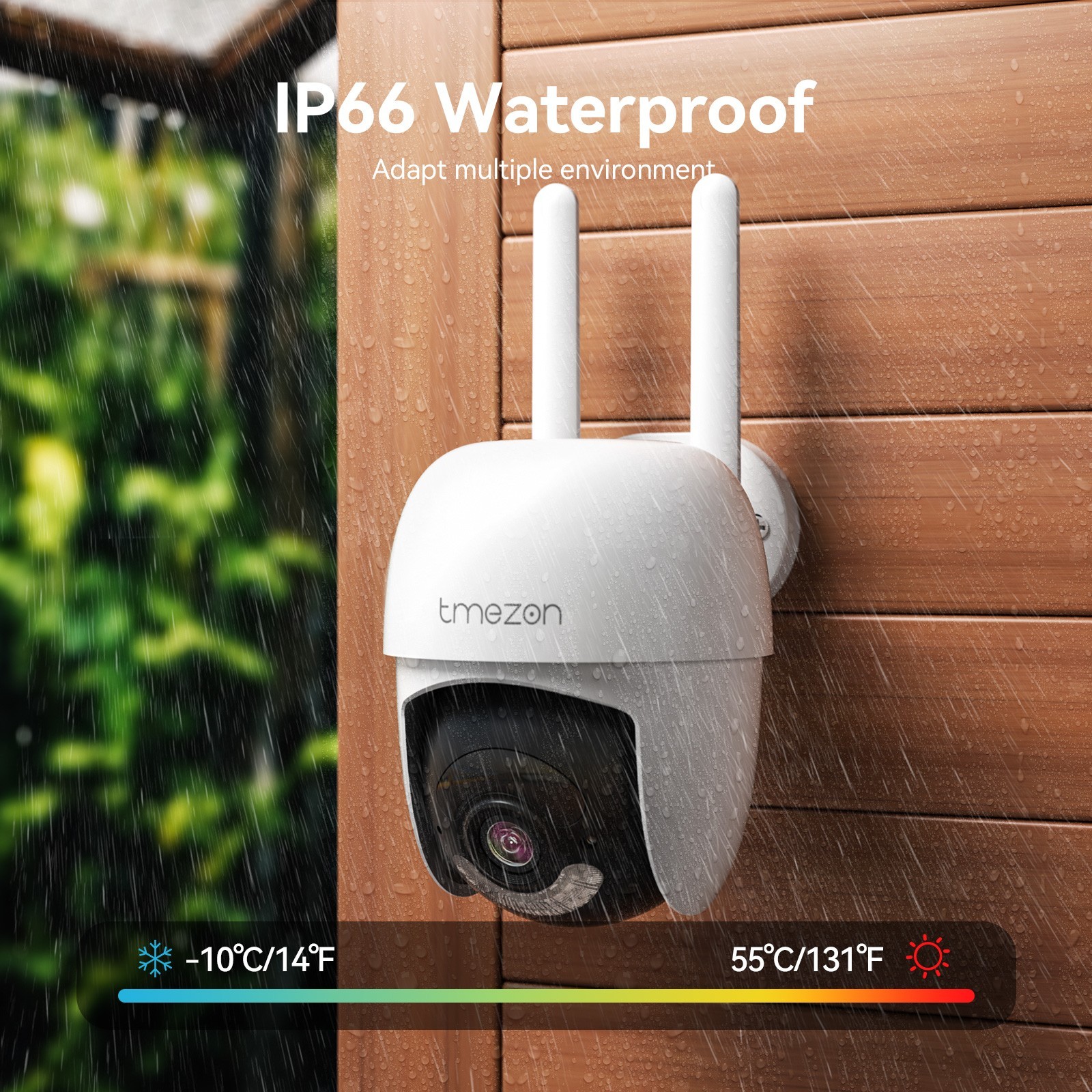 8MP Wireless Security Camera System WiFi Outdoor IP 10CH NVR with 12”Monitor