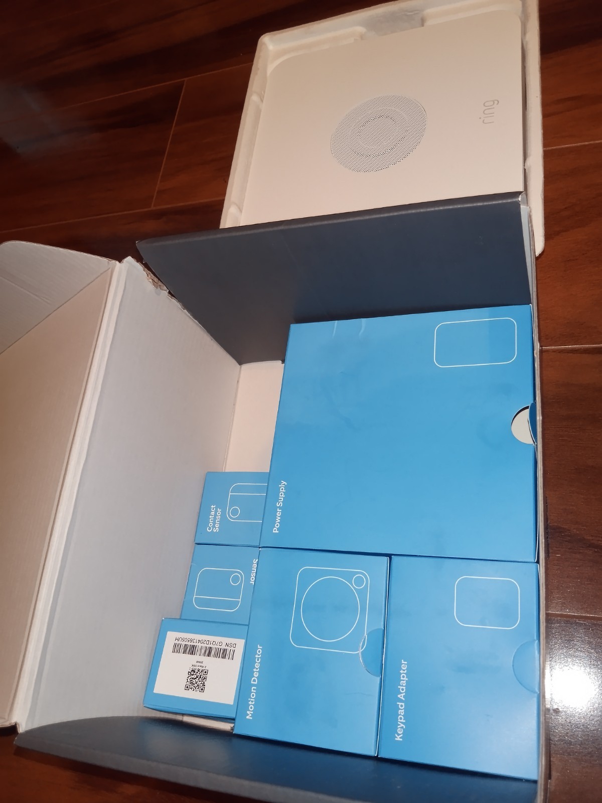 Ring Alarm Security System 8 Piece Kit with Sensors and Battery – NO DOORBELL!