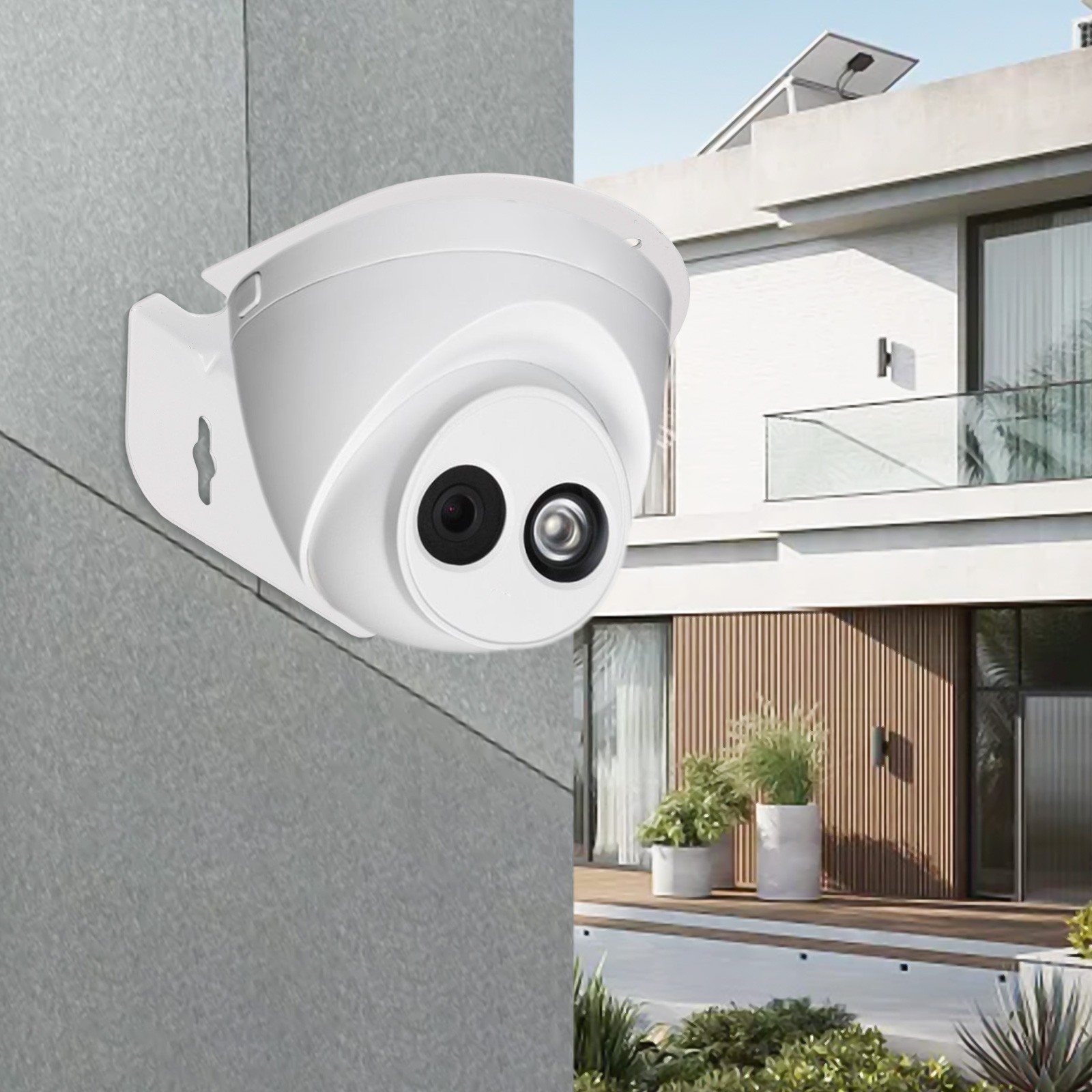 Right Angle Camera Wall Mount with Multiple Mounting Options and Easy Setup