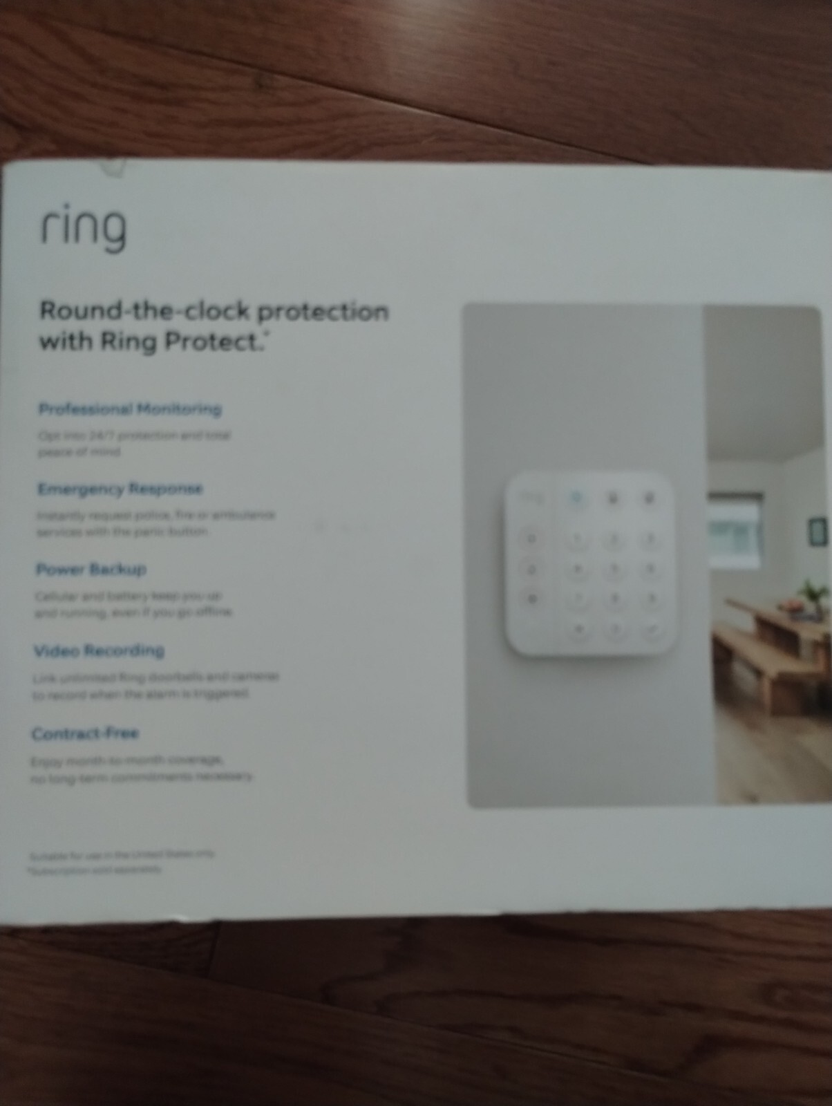 Ring Alarm 8-Piece Security Kit 2nd Gen Home Security System With Alexa – NEW