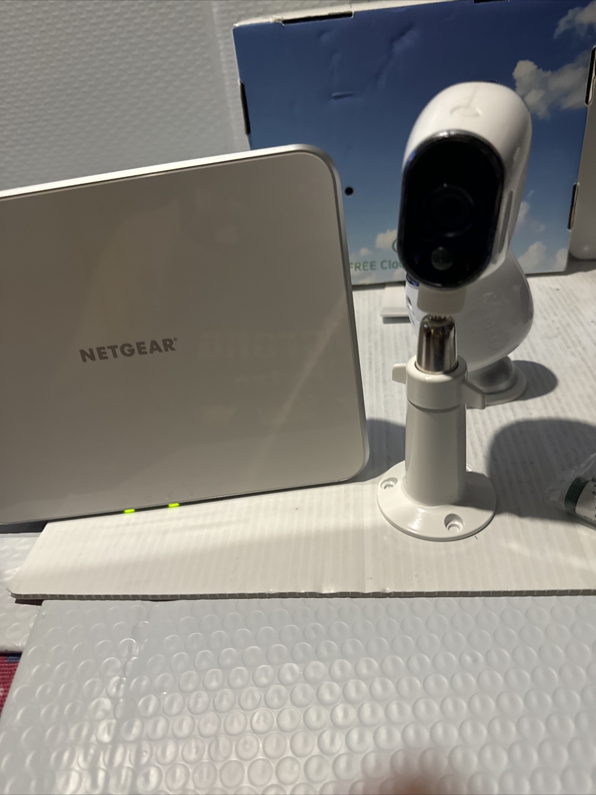 LOT 2 NETGEAR Arlo 2 Camera HD Security Systems 1 Box Only