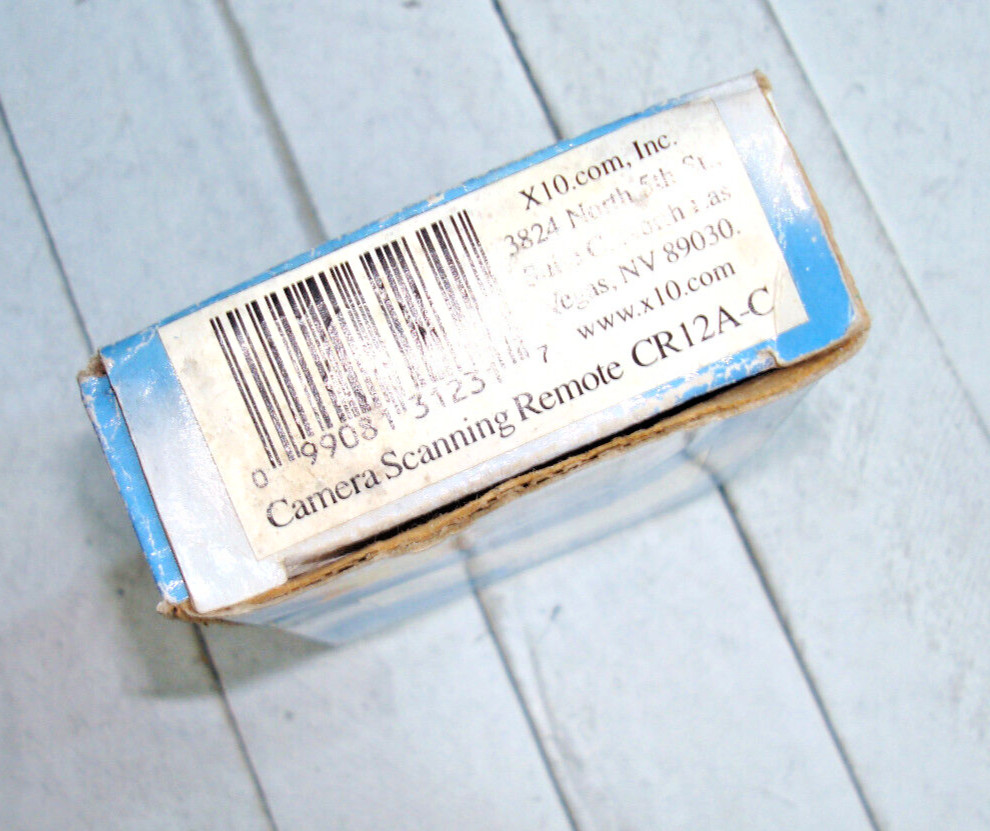 X10 Camera Scanning Remote CR12A-C