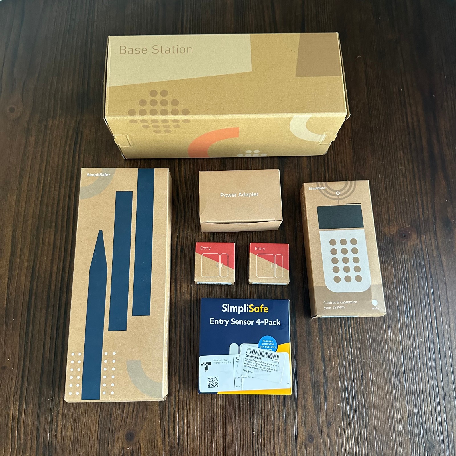 SimpliSafe Gen 3 Security System BS3W KP3W 6 Entry Sensors Wireless New OPEN BOX