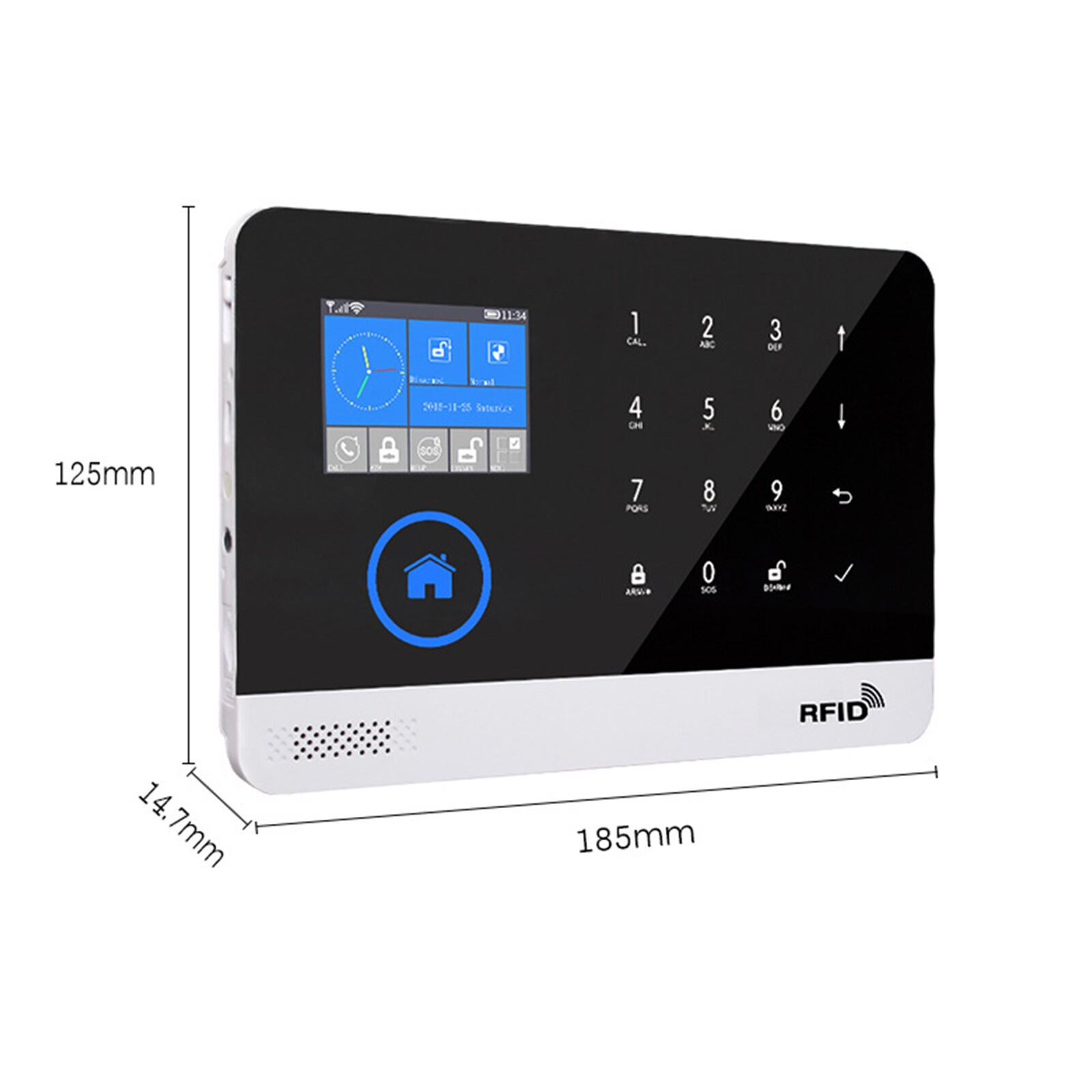 App Control Wireless Alarm System for Home Burglar Security Smart House KitAI