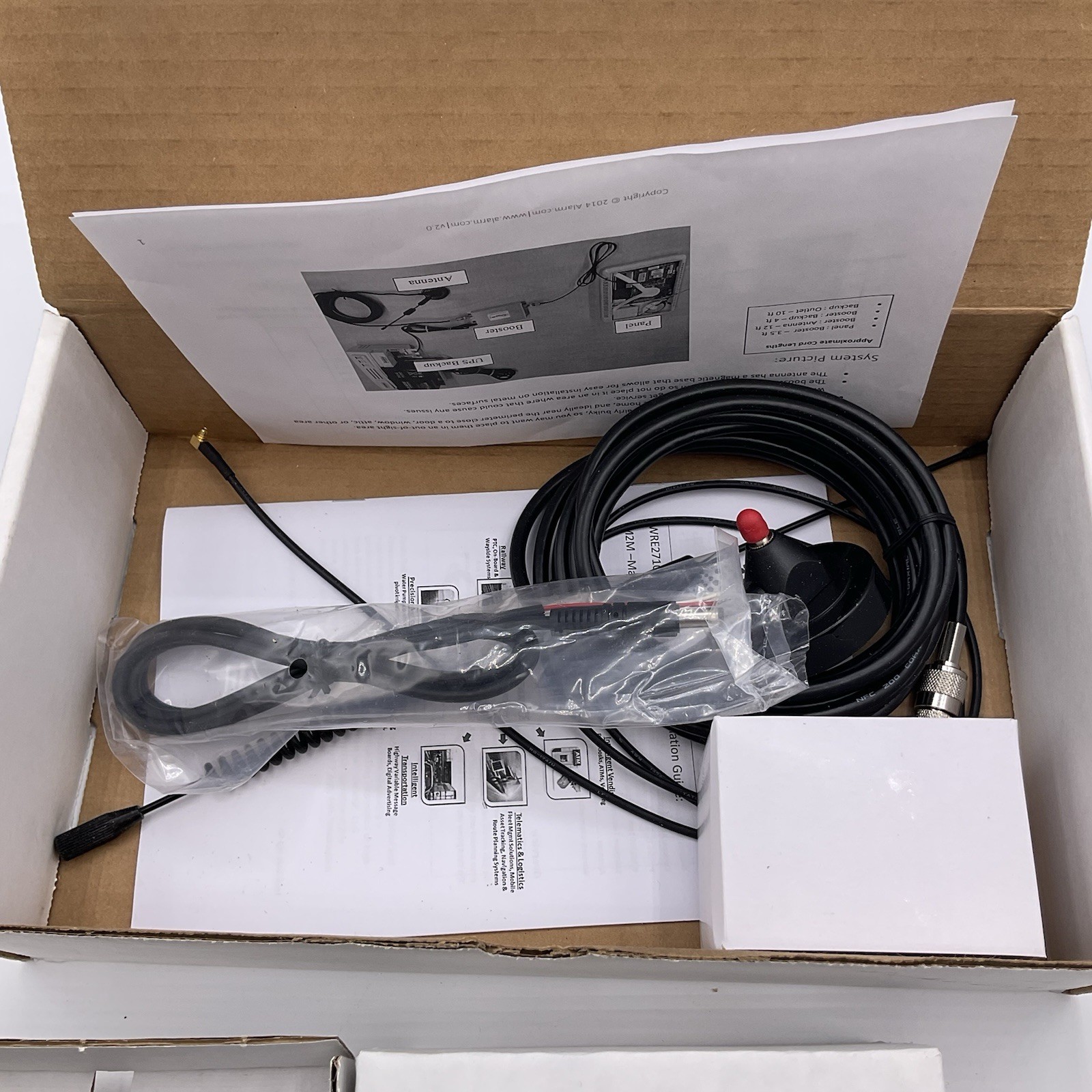 Clear RF WRE2710-S M2M Cellular Signal Amplifier 800/1900MHz Passive ByPass