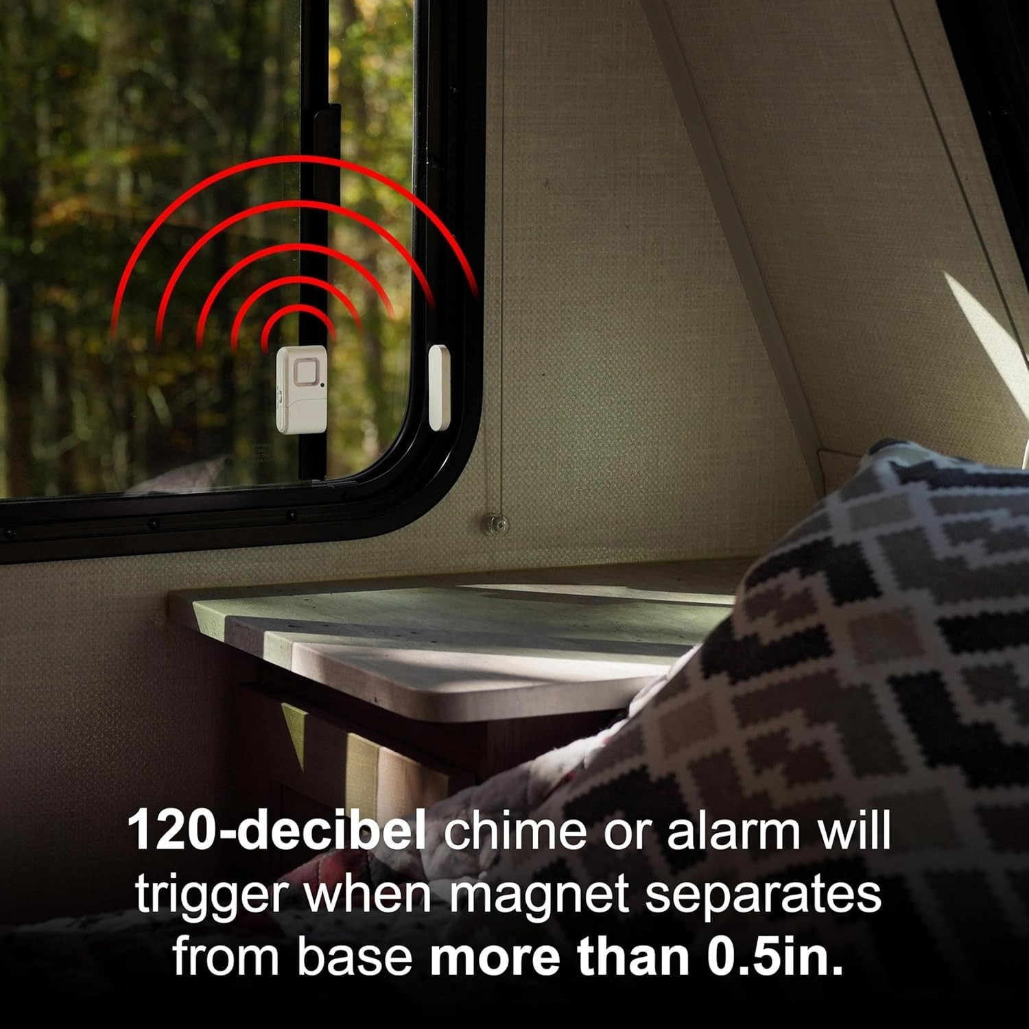 Battery-Powered 120 dB Personal Security Alarms – 4 Pack DIY Protection