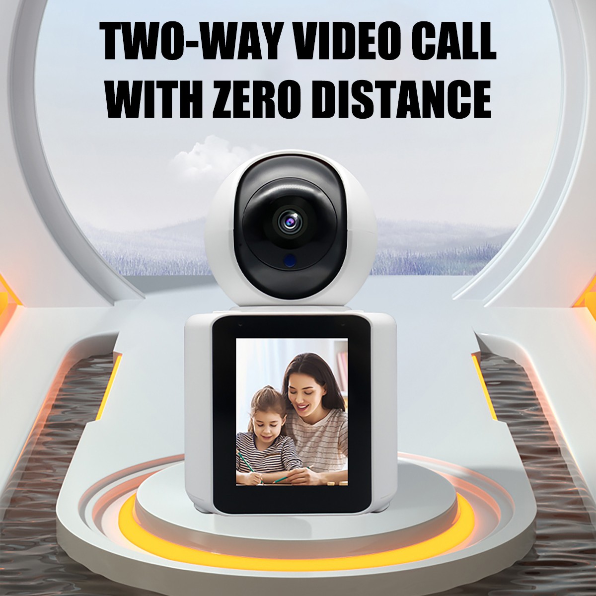 1080P Camera Wireless Wifi Home Security DVR Night Vision Two-Way video Baby Cam