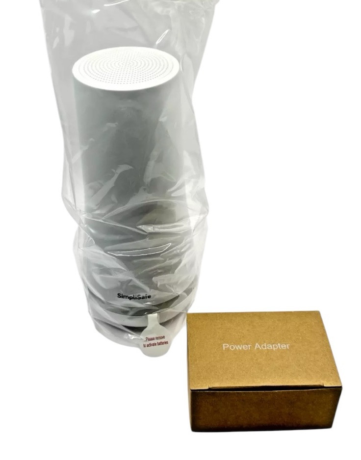 SimpliSafe Home Security Base Station w/ Power Adapter, GEN3, BS3W, White – New
