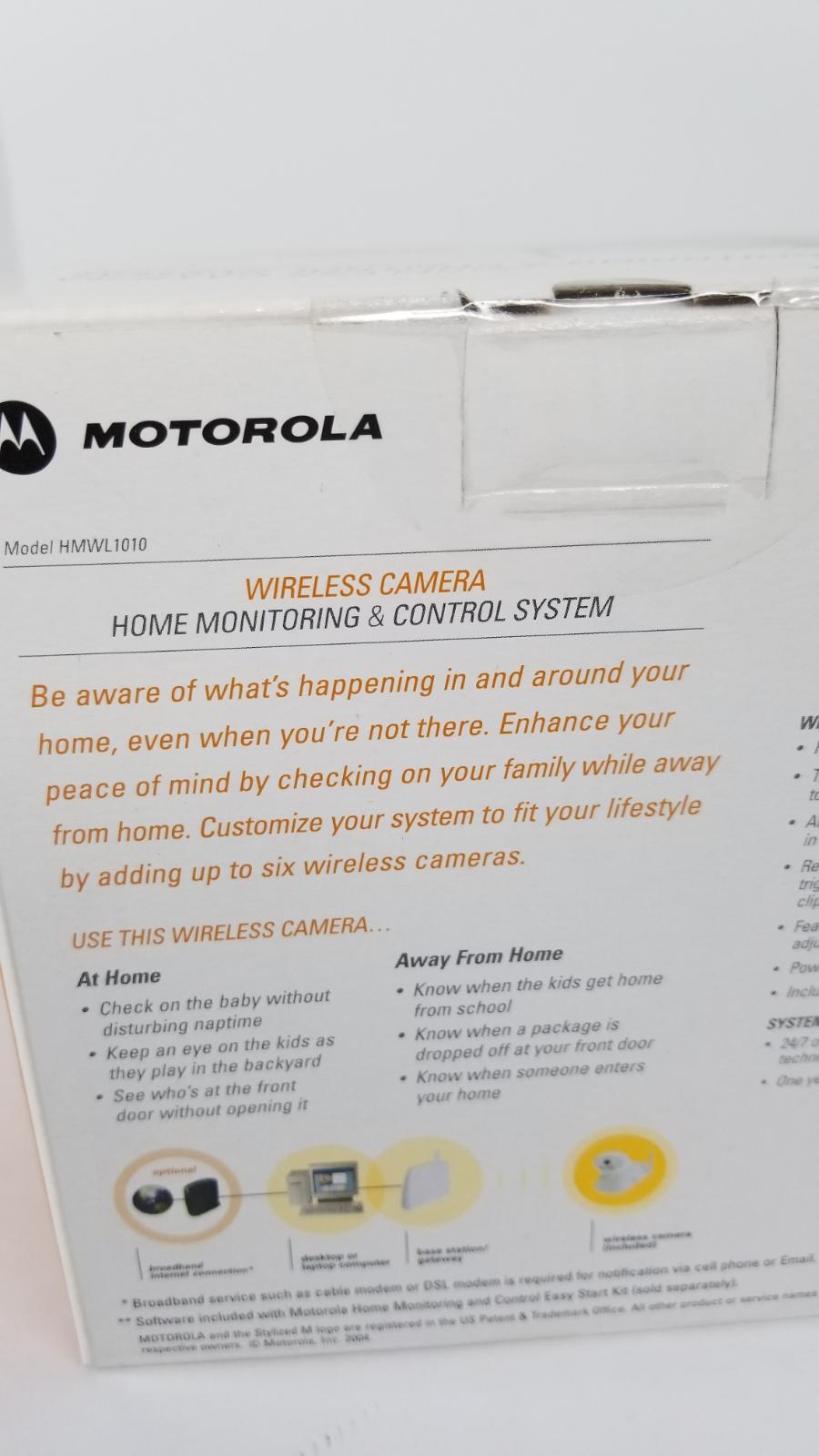 Motorola HMWL-1010 Home Monitoring & Control System – Wireless Camera