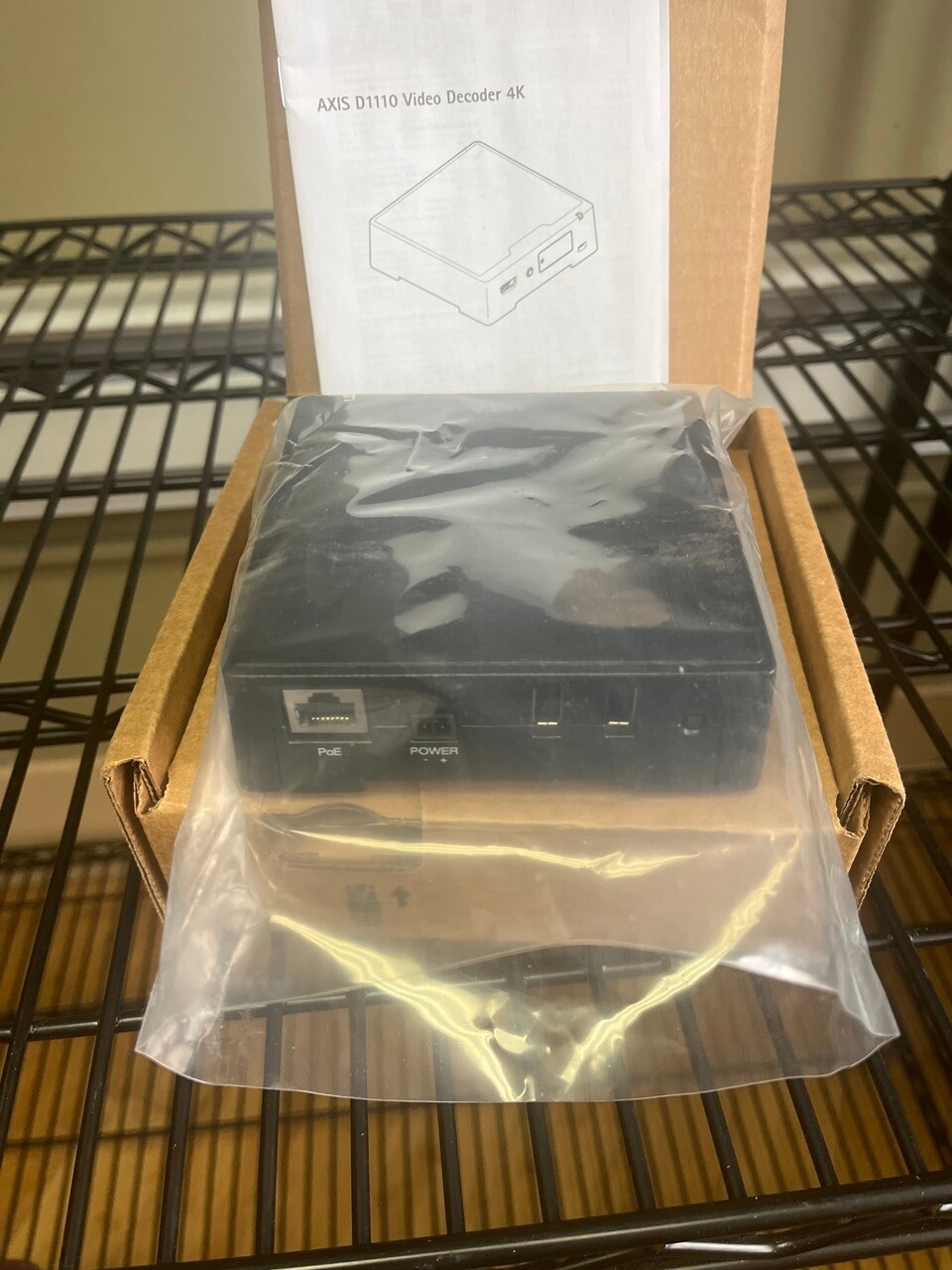 AXIS D1110 Video Decoder 4K (02282-001) | NEW Open Box