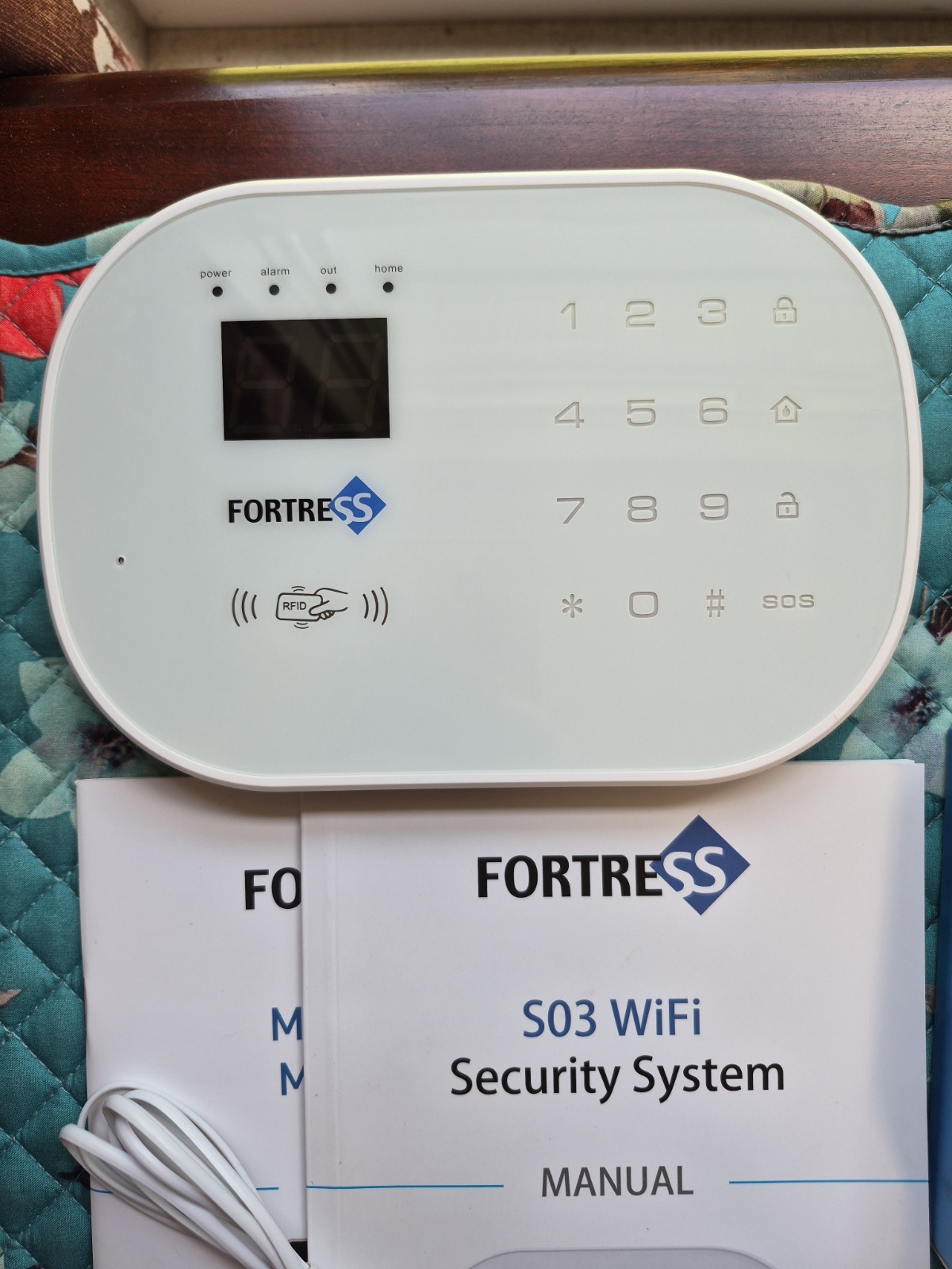 Fortress S03 Home Security Alarm System w/ Siren 8 Door/window 4 Keyfob 3 Remote