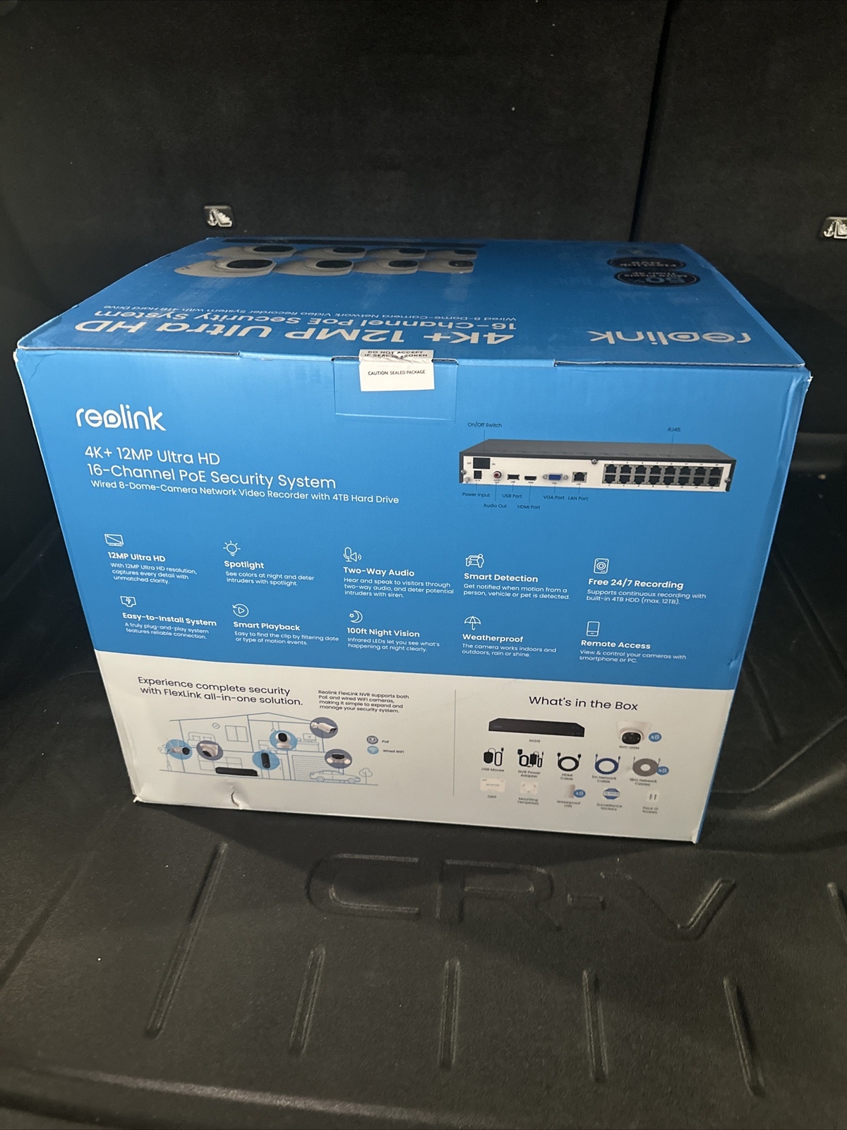Reolink RLK16-800D8 4K UHD 16-Channel Surveillance Camera Smart Security Kit…