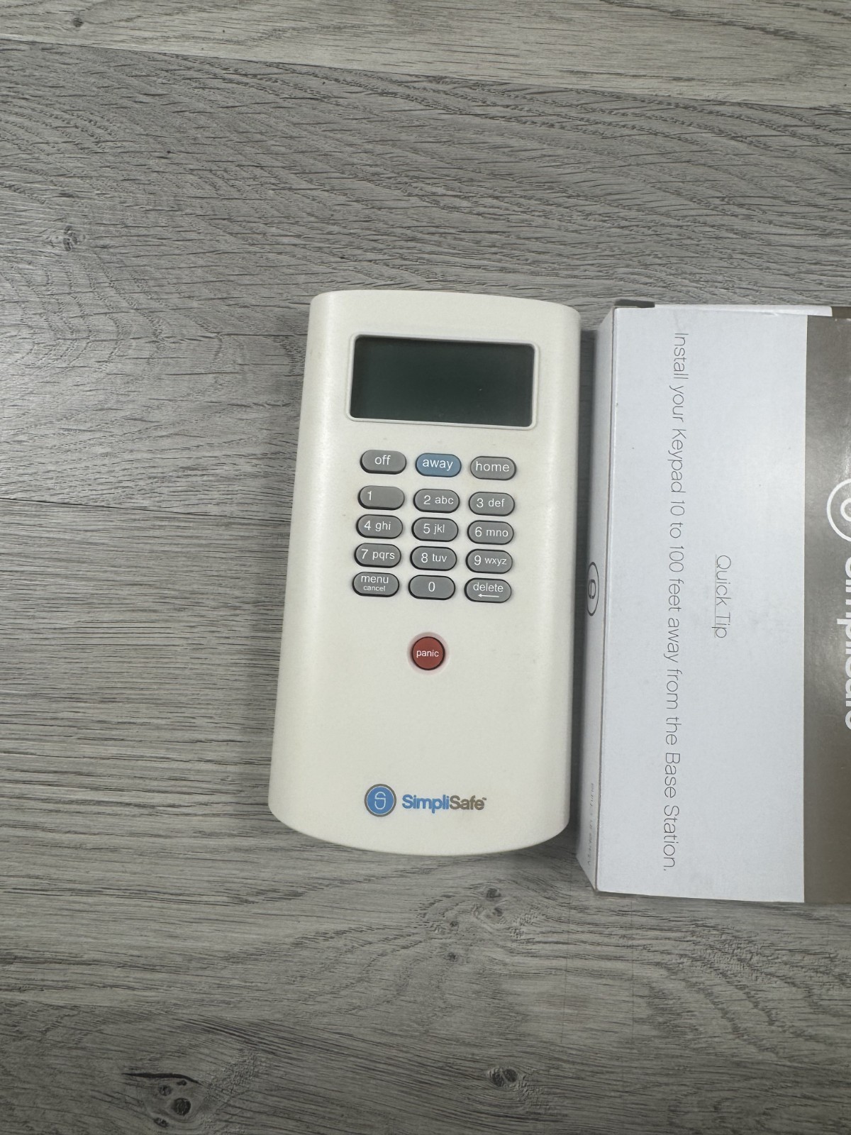 Simplisafe Wireless Home Security System Keypad 1st Generation Original KP1000