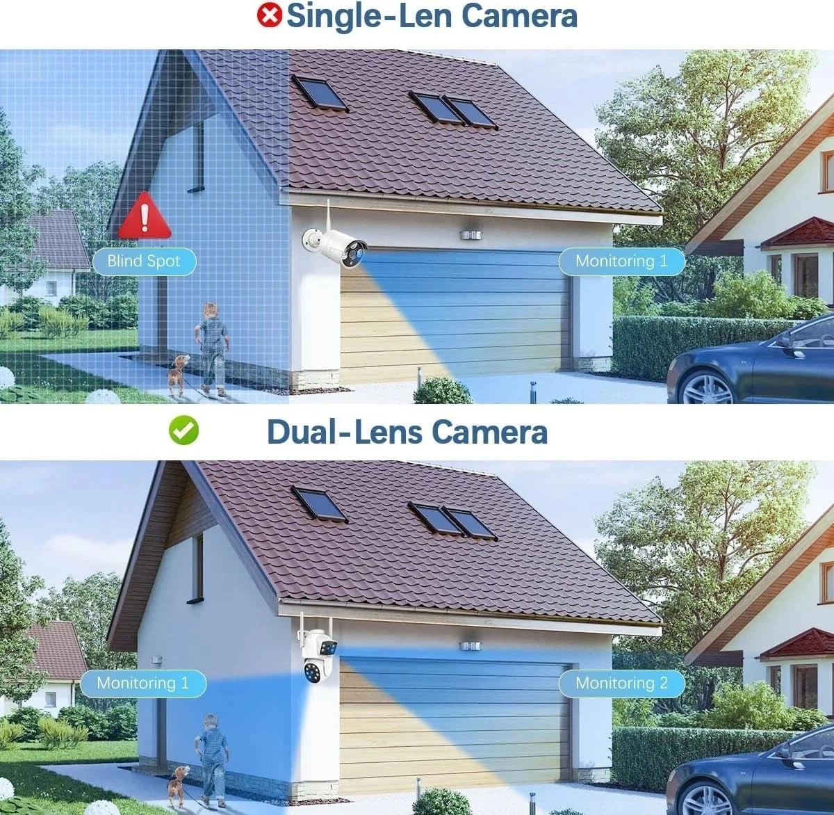 Wireless WIFI Outdoor 4MP IP Security Camera System 10CH HDD NVR CCTV Home Audio