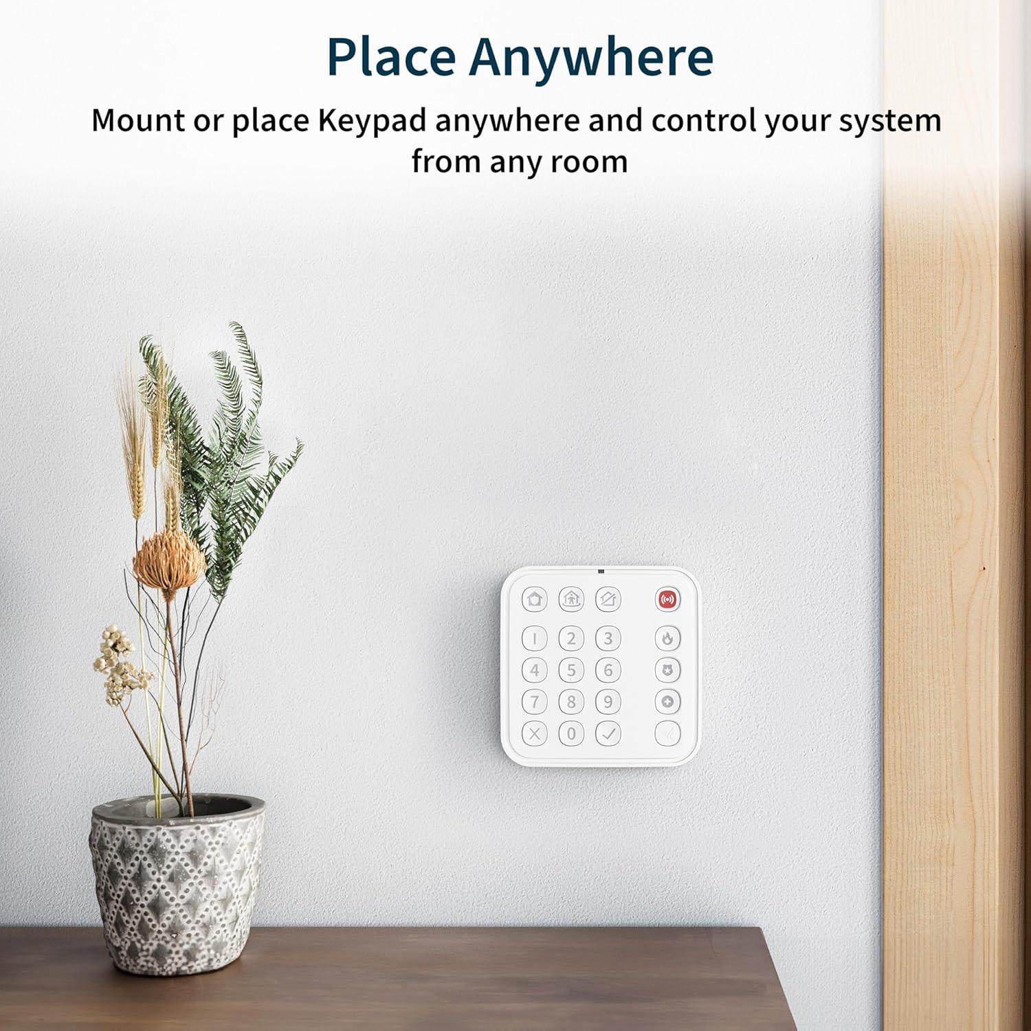Arlo Wire-Free Keypad for Arlo Home Security System – Certified Accessory – Alar