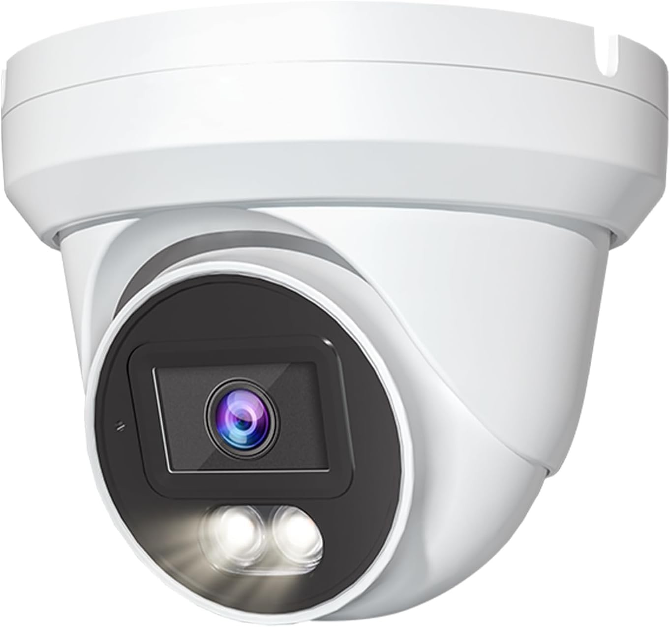 Marquis HD 4K 8MP IP Camera Color at Night PoE Turret Dome with White