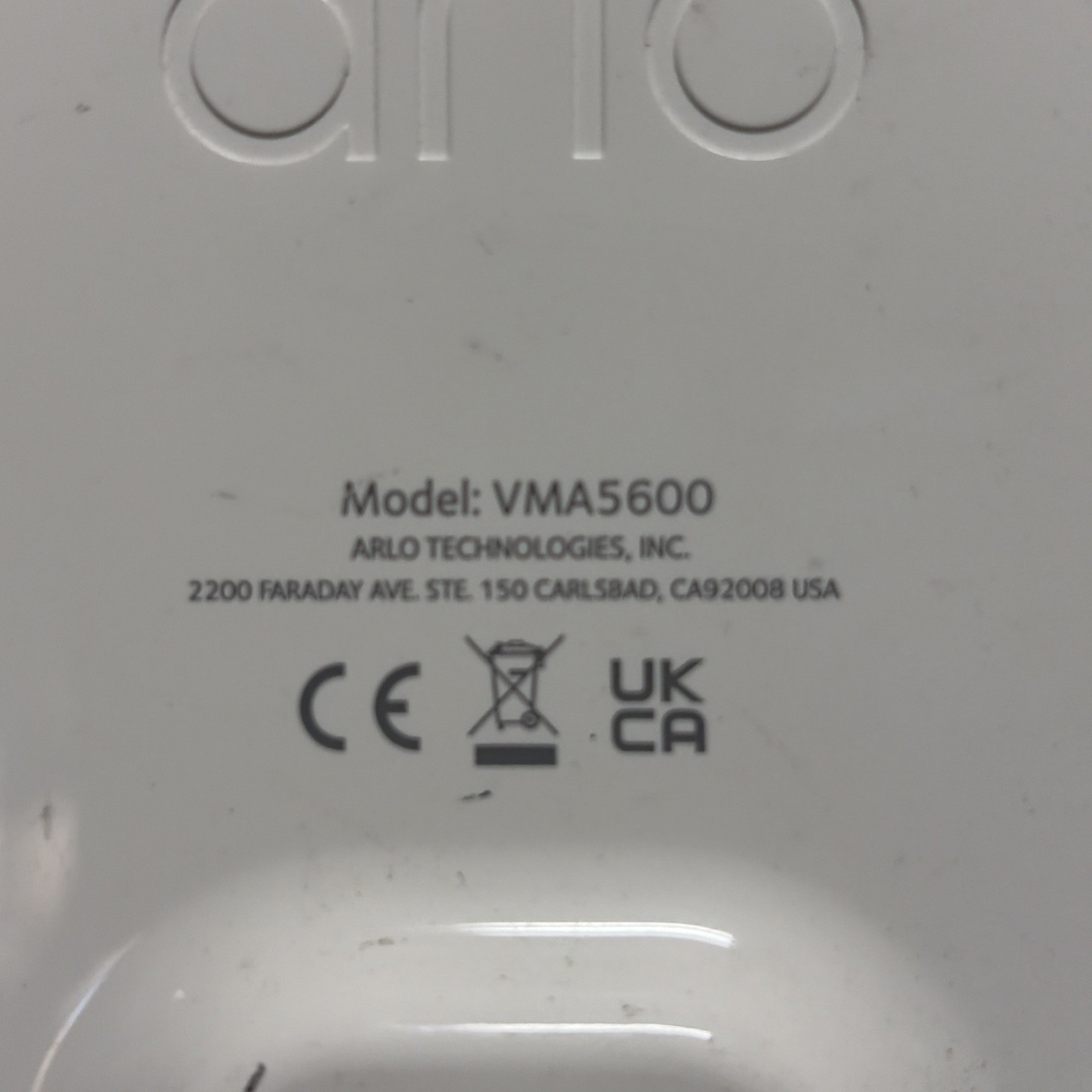 Arlo VMA5600 Solar Panel Charger – White (3) Panels
