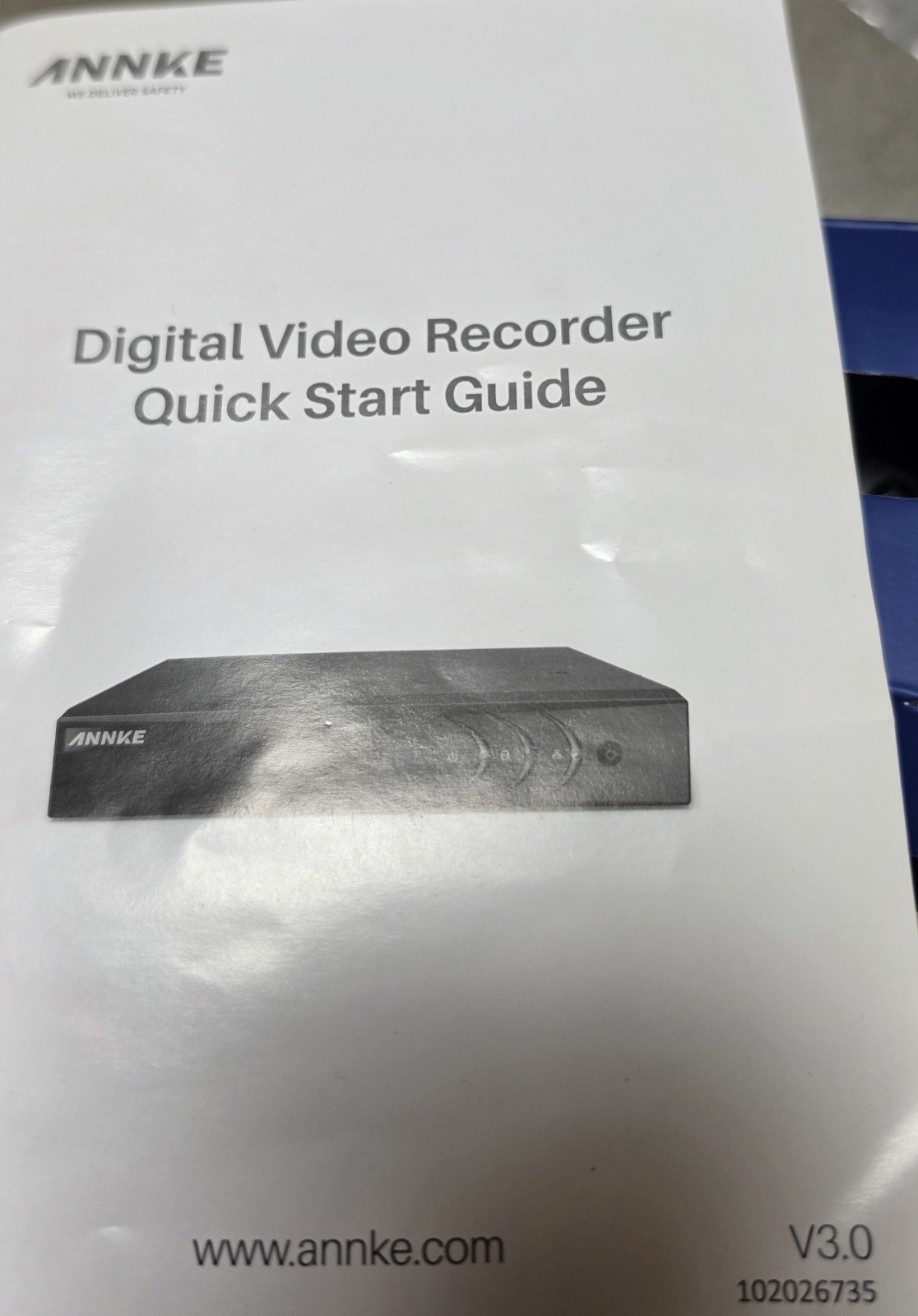 Annke Dw81kd Network Video Recorder with 8 Cameras