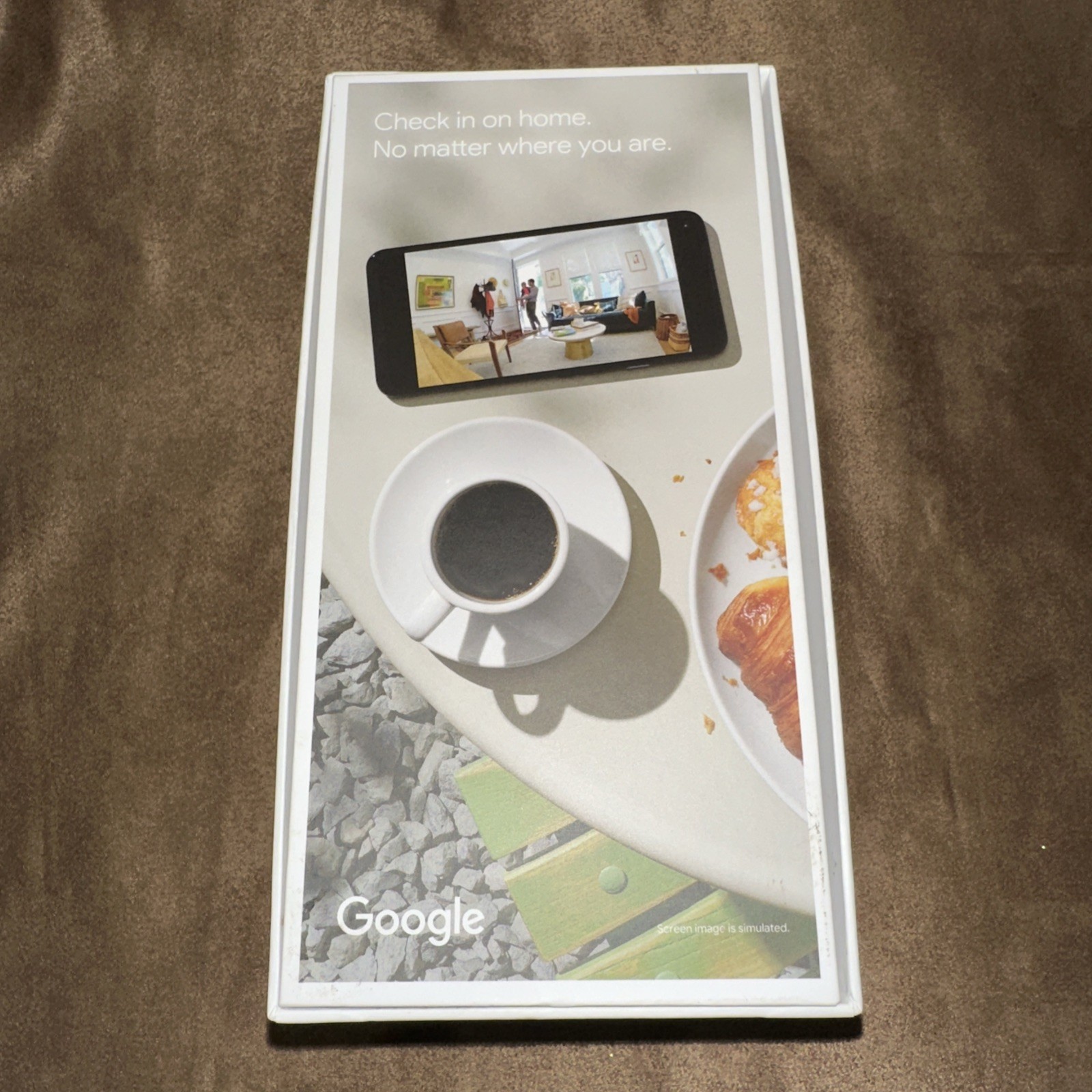 Google Nest Security Cam Indoor Wired 2nd Gen – Linen – GA03179-US- New