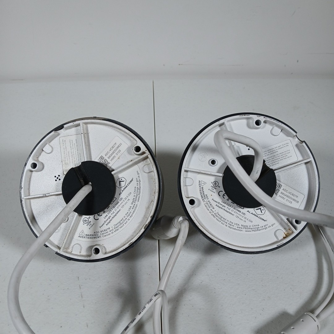 ADT Alarm.com Dome Camera ADC-VC827P IP Dome 2MP (1080p) IP67 Lot Of 2