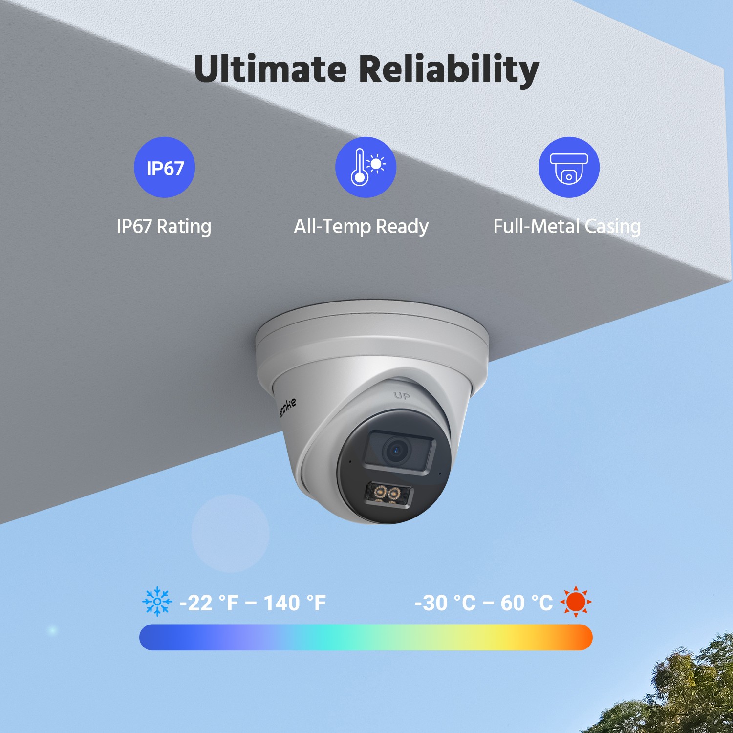 ANNKE 8CH NVR 4K Color POE Security Camera System Face Recognition Neutracis 2TB