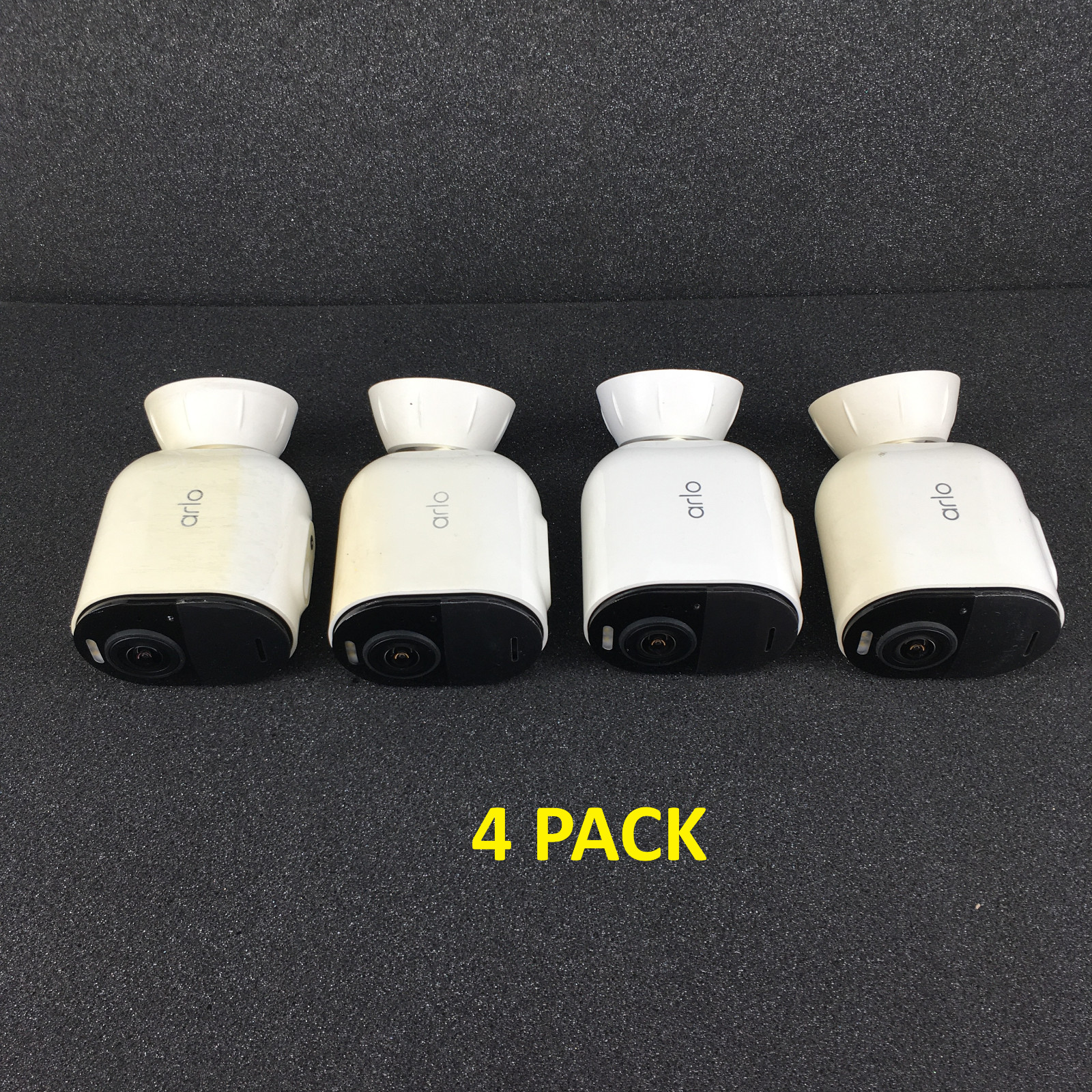 Arlo Ultra VMC5040 4K Ultra UHD Wire-Free Camera 4 PACK (SCRATCHED LENSES)