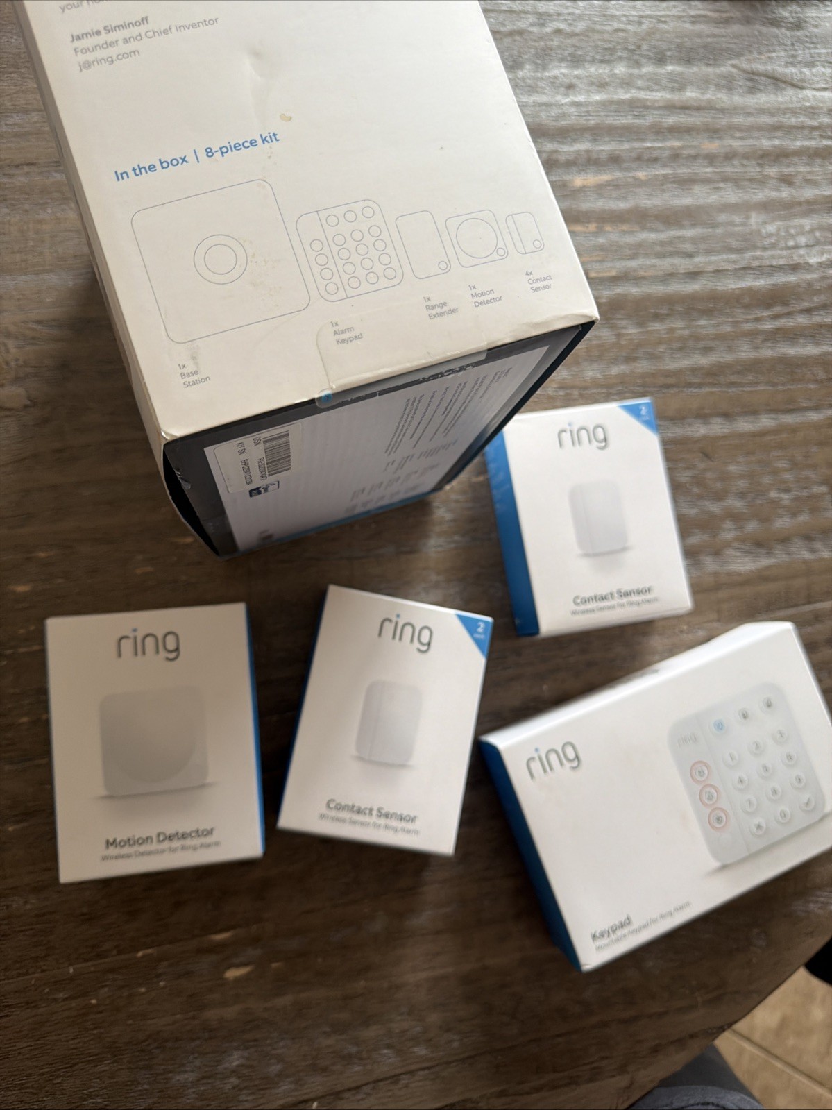 New Never Opened Ring Alarm 2nd Gen 14 Piece Kit Home Security System