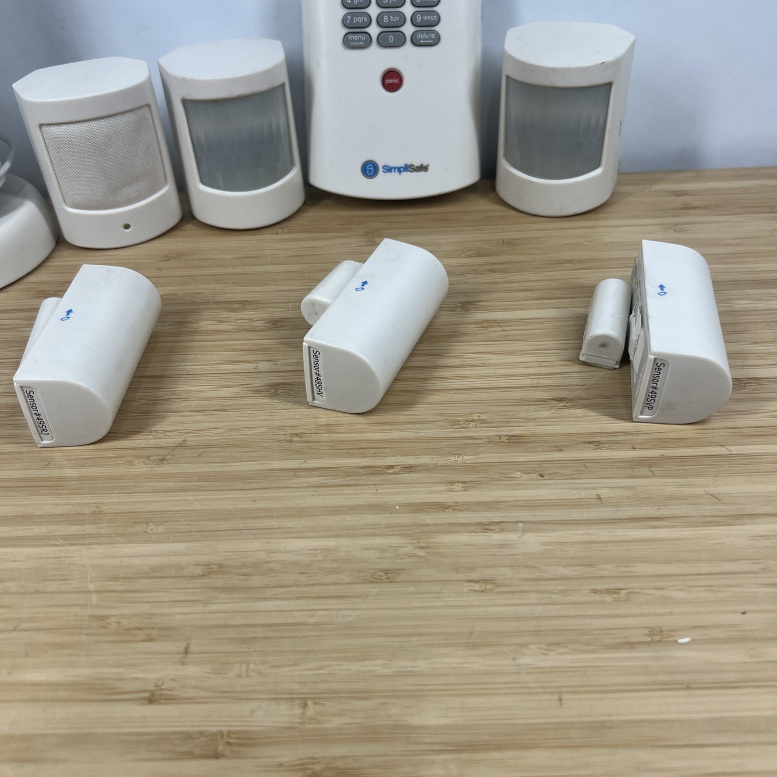SimpliSafe BS2000 1st Generation Home Security System Keypad Sensors Lot