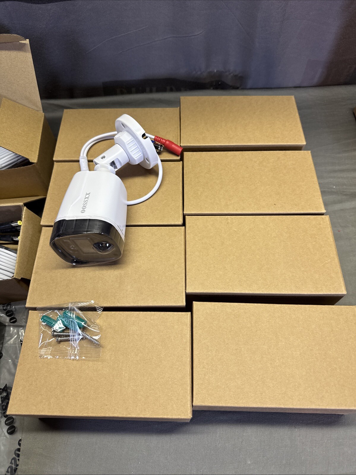 Open Box Read 8 Channel HD 5MP Wired Security Camera System Outdoor Home Video
