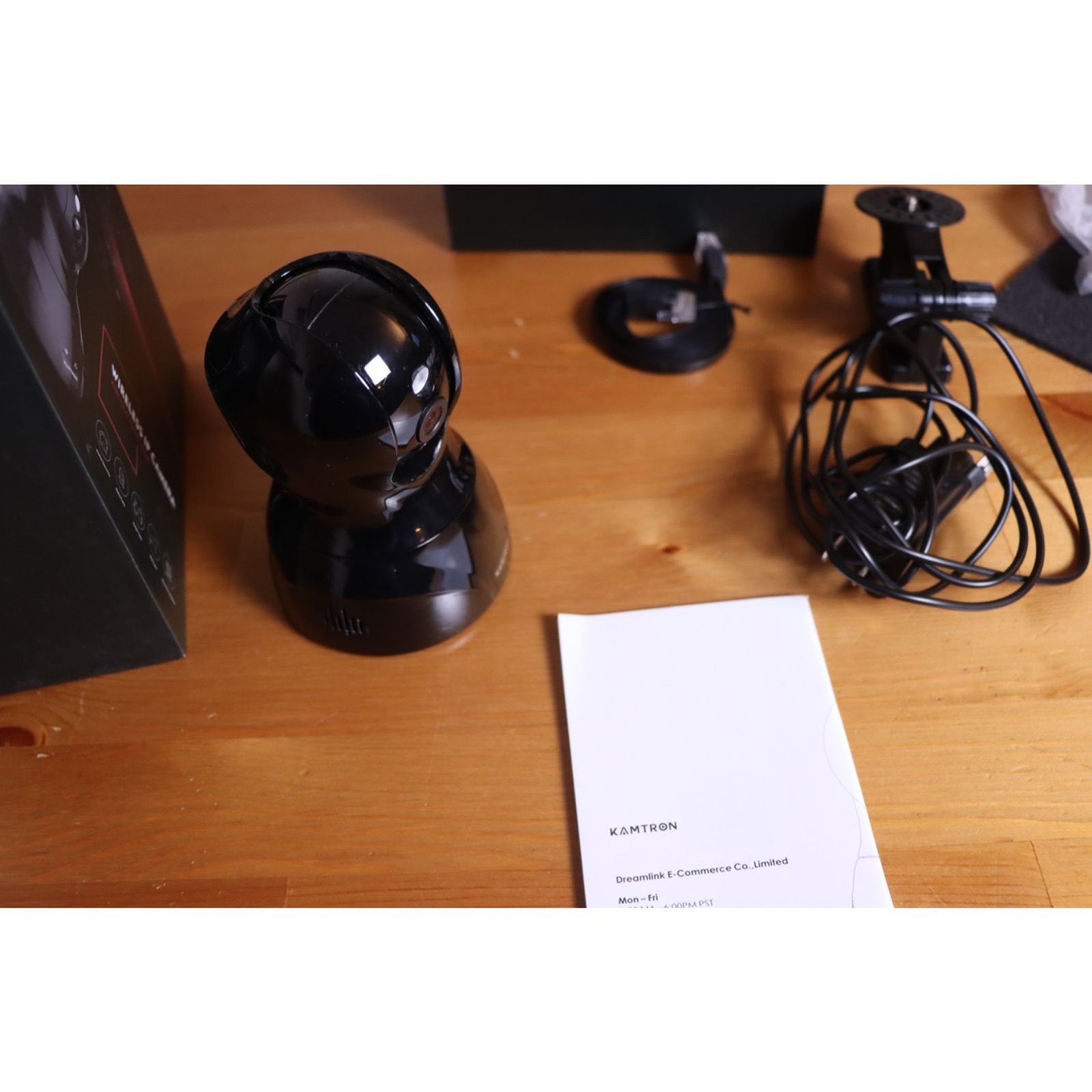 Kamtron Wireless IP Cameras, Set of 2, Night Vision, Pan/Tilt