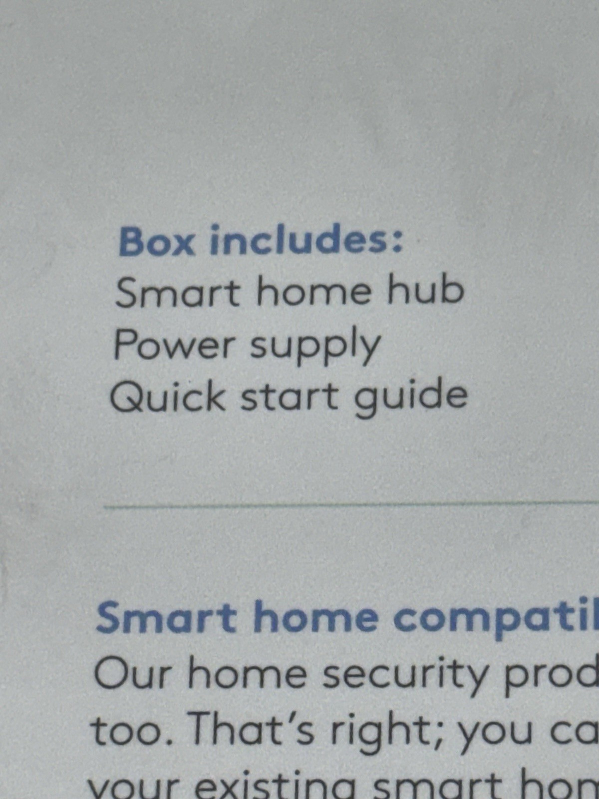 Blue by ADT Smart Home Hub Graphite S40LR0-01-PG – OPEN BOX ***SEE DESCRIPTION *