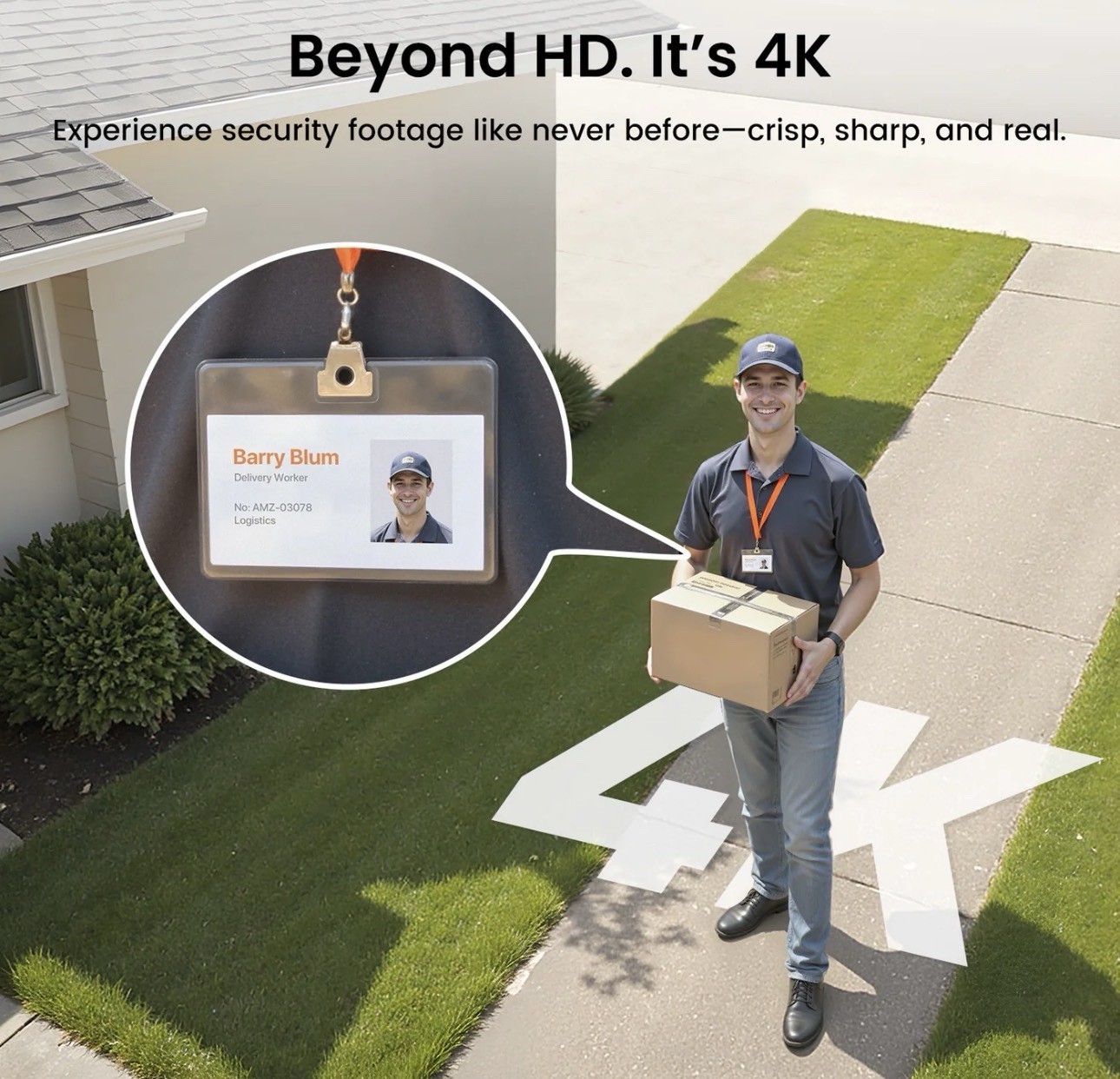 aosu SolarCam P1 Max Solar Wireless 4K UHD Security System w/ 2 Cameras