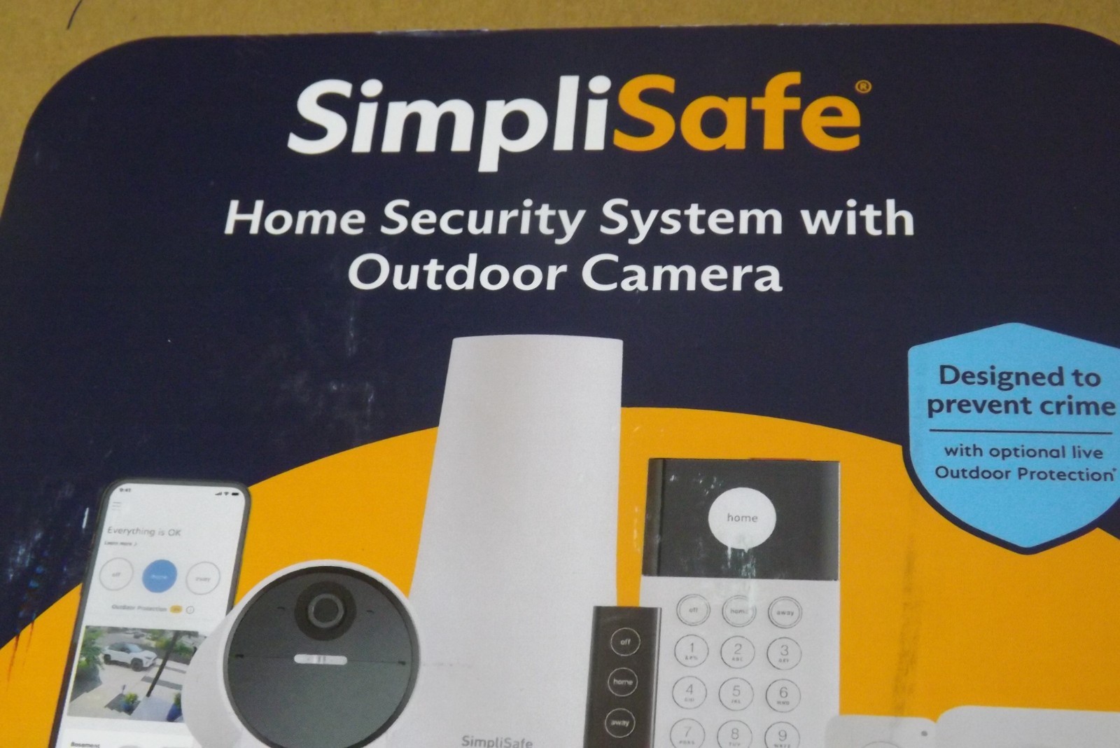 Brand new SimpliSafe Home Security System with Smart Alarm Wireless 10-Piece