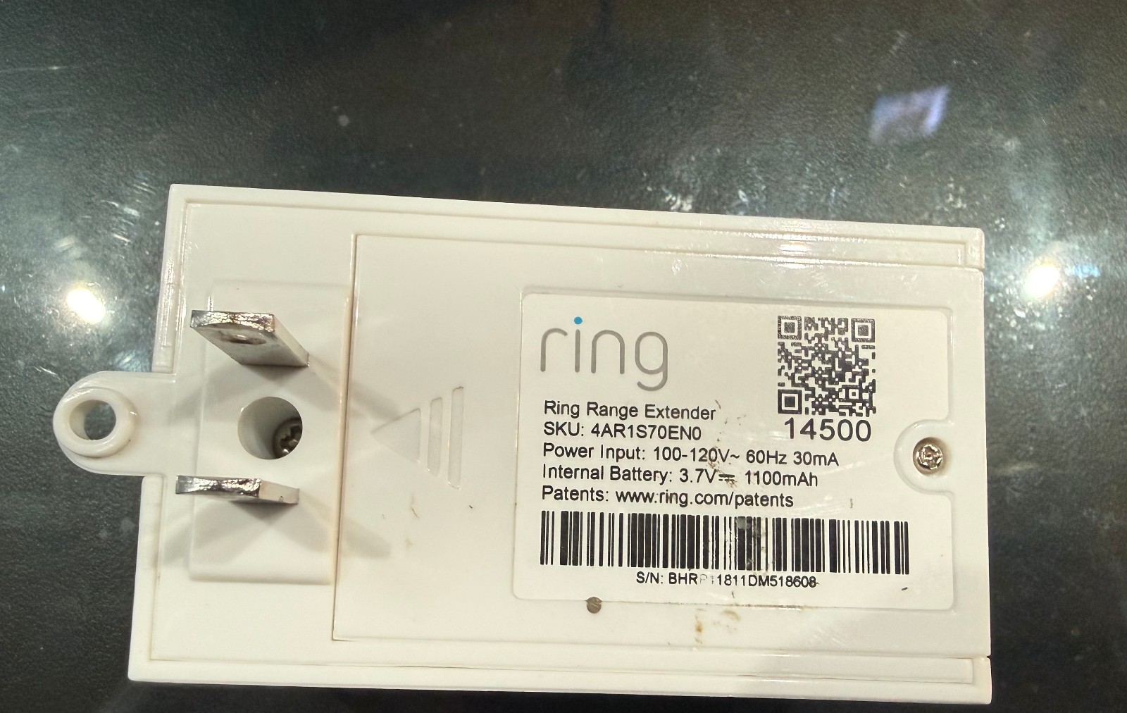 Ring Range Extender (1st Gen) Model 4AR1S70EN0 – Tested & Working