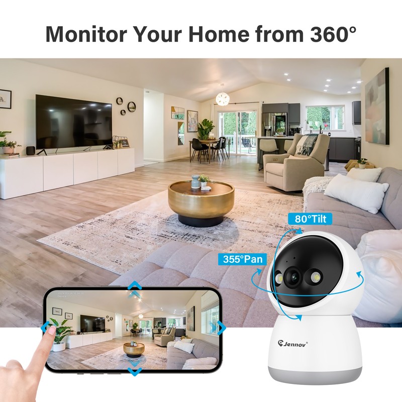 3MP WiFi Solar Camera Outdoor Waterproof Wireless Camera IR Color Night Vision