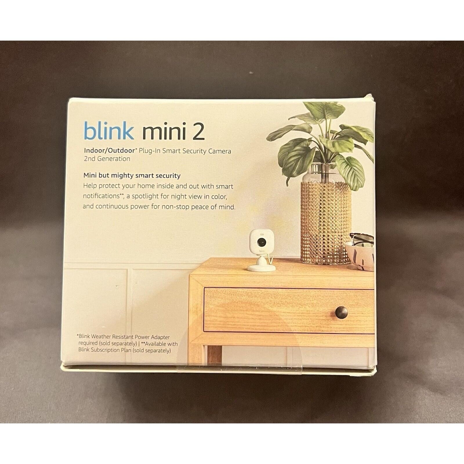 Blink Mini / Mini 2 / Mini 2K+ Security Camera – 1080p/2K, Night Vision.