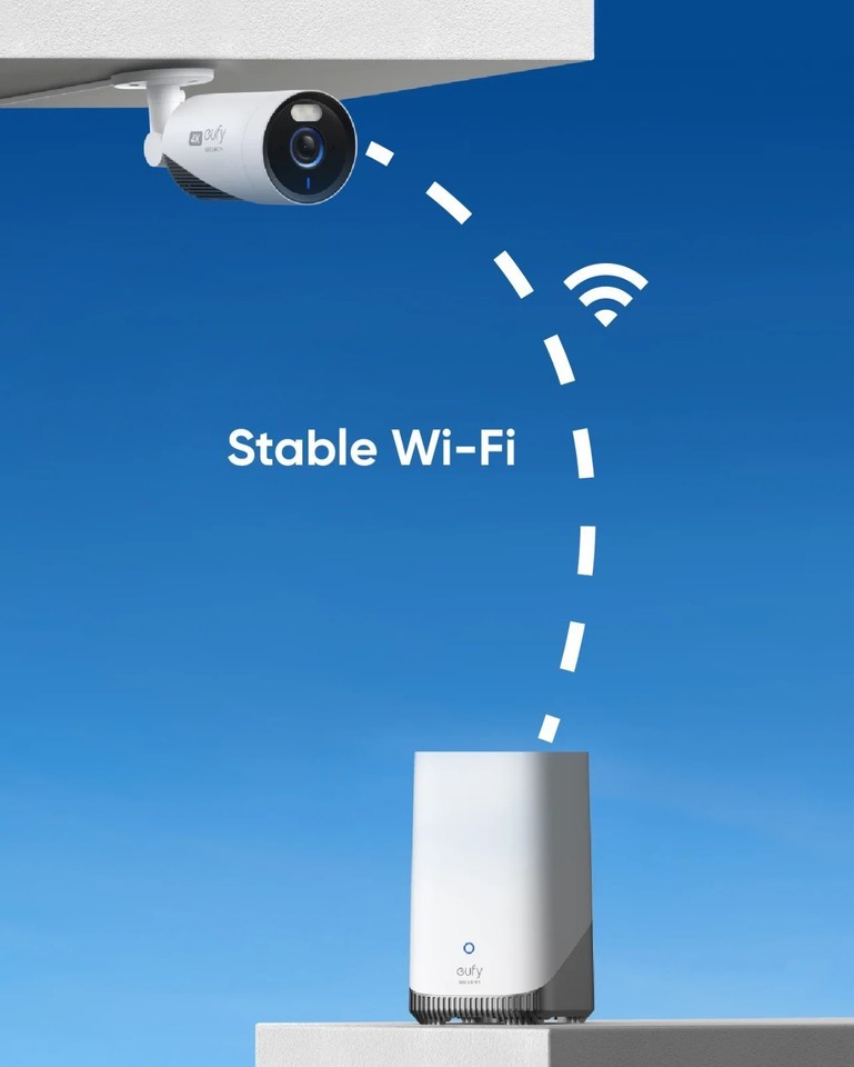 eufy eufyCam E330 4K Outdoor Home Security Camera System 10CH Wi-Fi NVR | NWOB