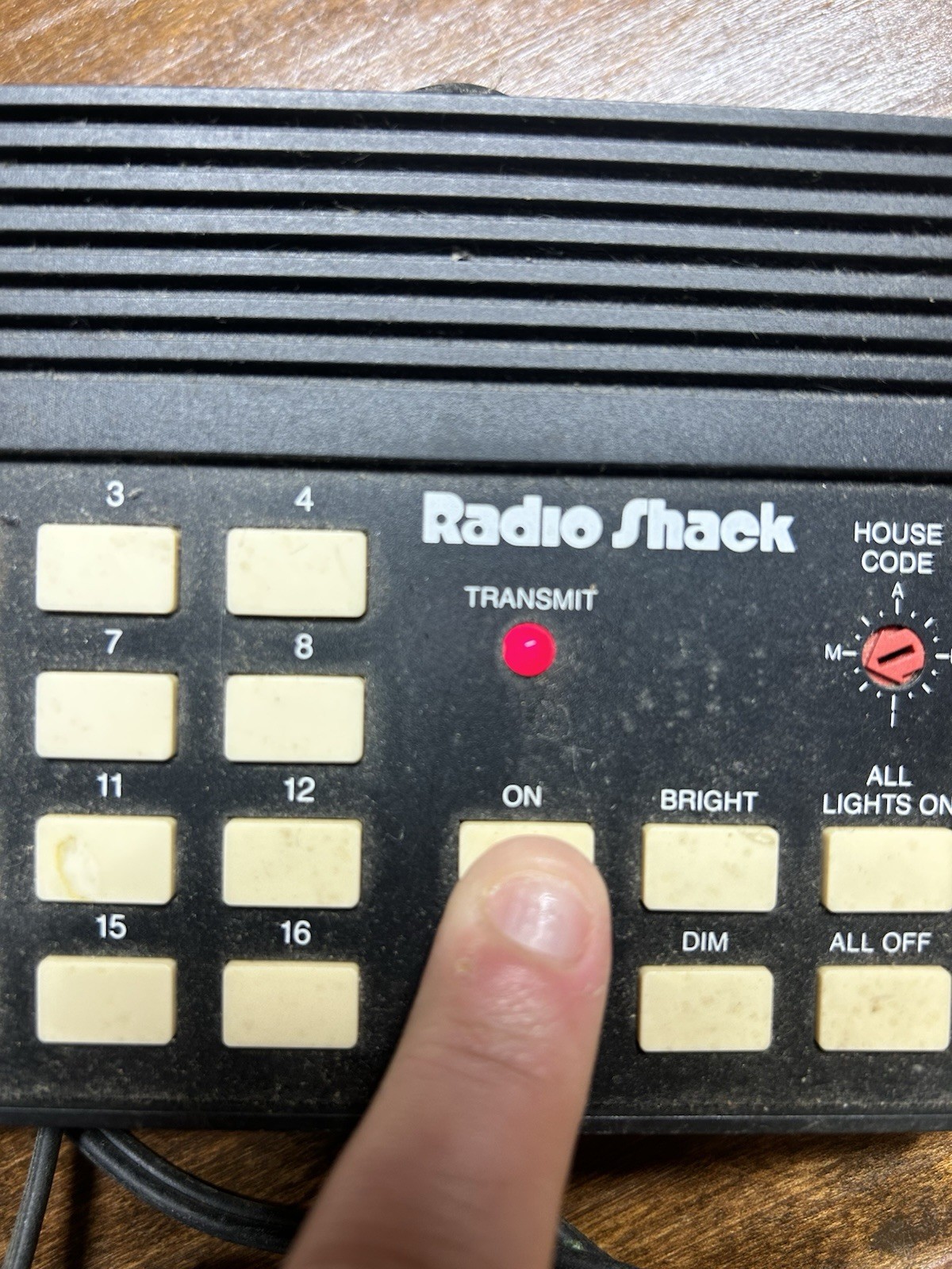 2 Vintage Radio Shack Plug`n Power Remote Control Command Center 61-2690