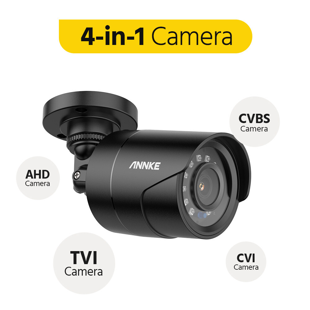 ANNKE 1080P 4IN1 CCTV Security Camera Outdoor IR Night Vision Home Surveillance