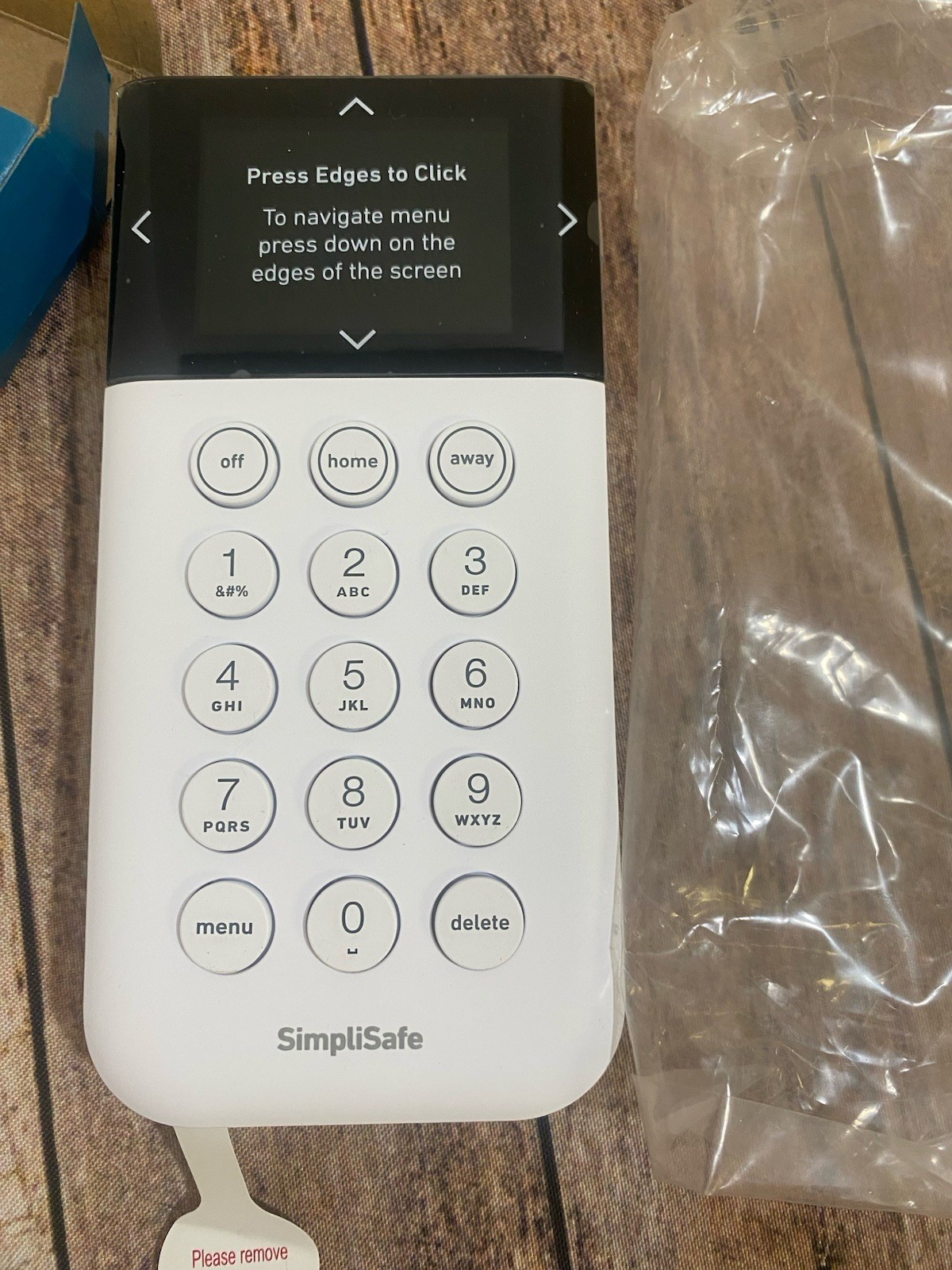 SimpliSafe Base Station With New Keypad And Base Power Adapter BS3W and KP3W