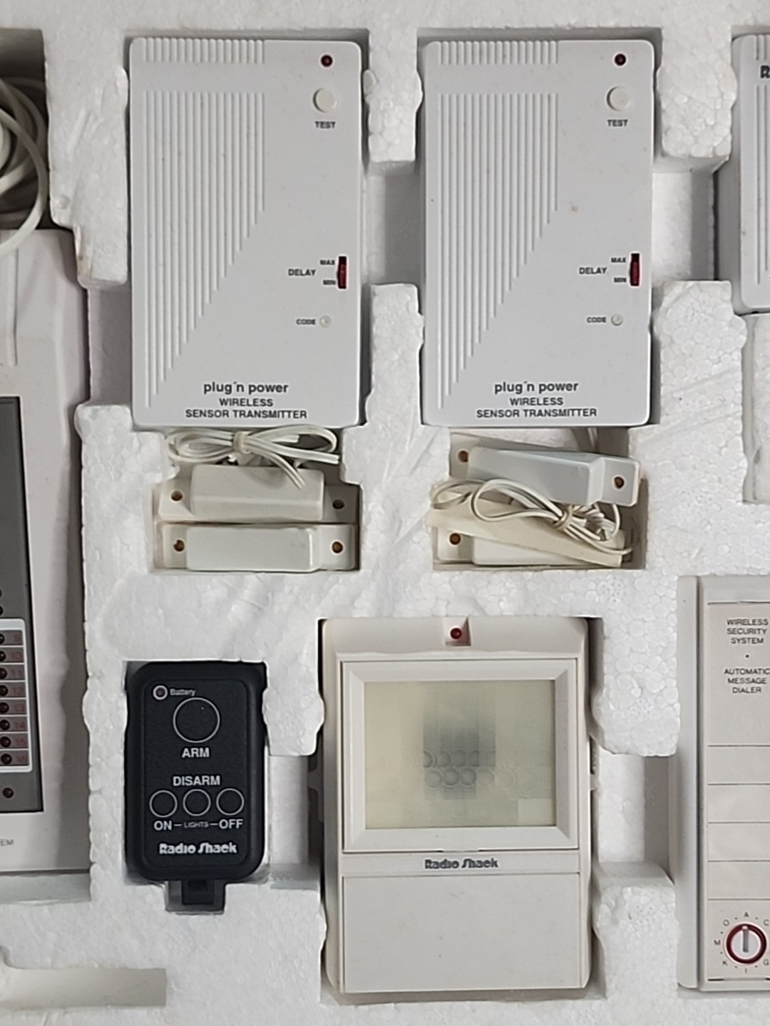 Vintage Radio Shack Wireless Home Security System w/ Phone Dialer 61-2610 (BT3)
