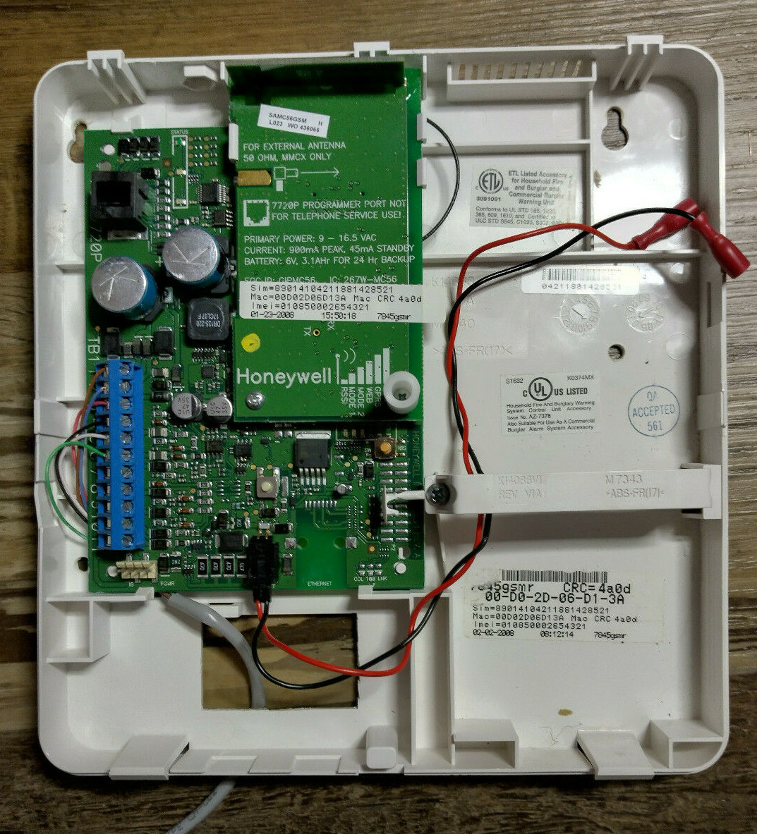 Honeywell Resideo Ademco Digital Cellular Communicator 7845GSM 7845IGSM