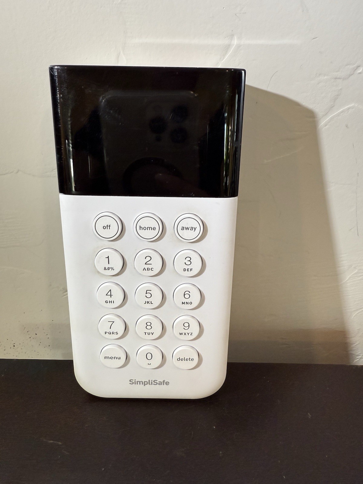 SimpliSafe SSKP3 Home Security System Wireless Keypad Remote White GENUINE w1