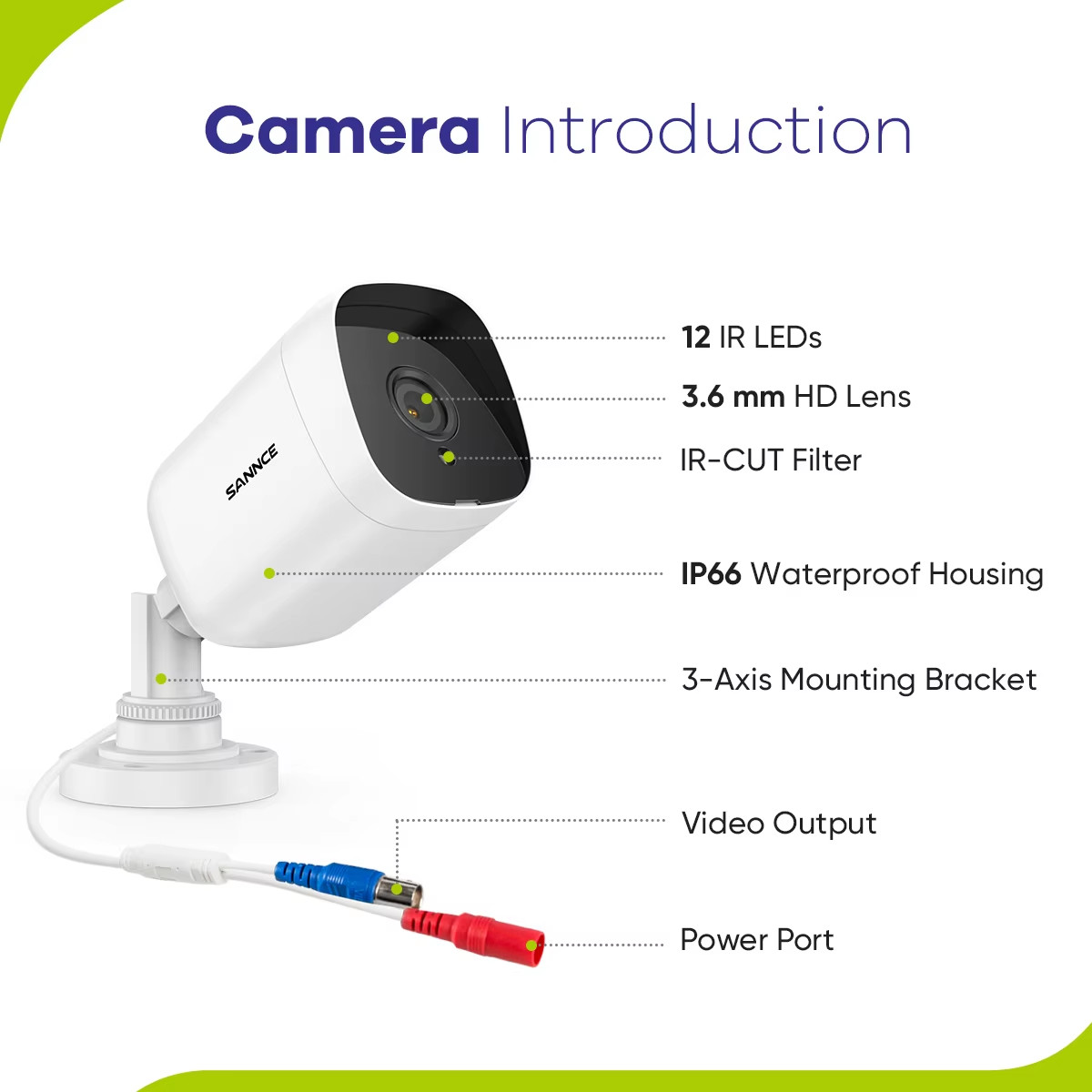 8CH 1080P Lite DVR CCTV System 4/8Pcs FD 2.0MP Security Cameras IR Outdoor IP66