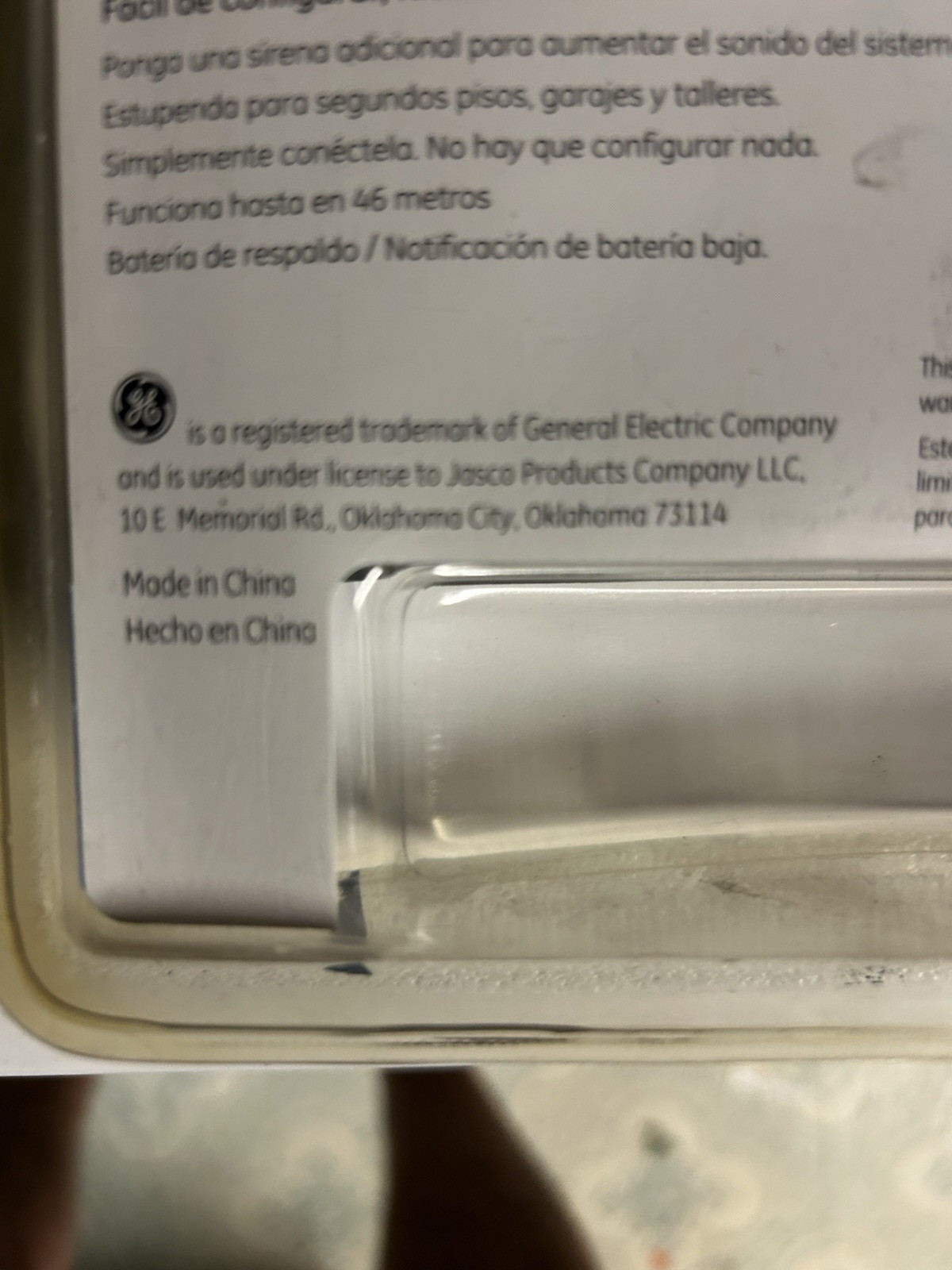 GE Wireless Alarm System – Additional Siren NIB
